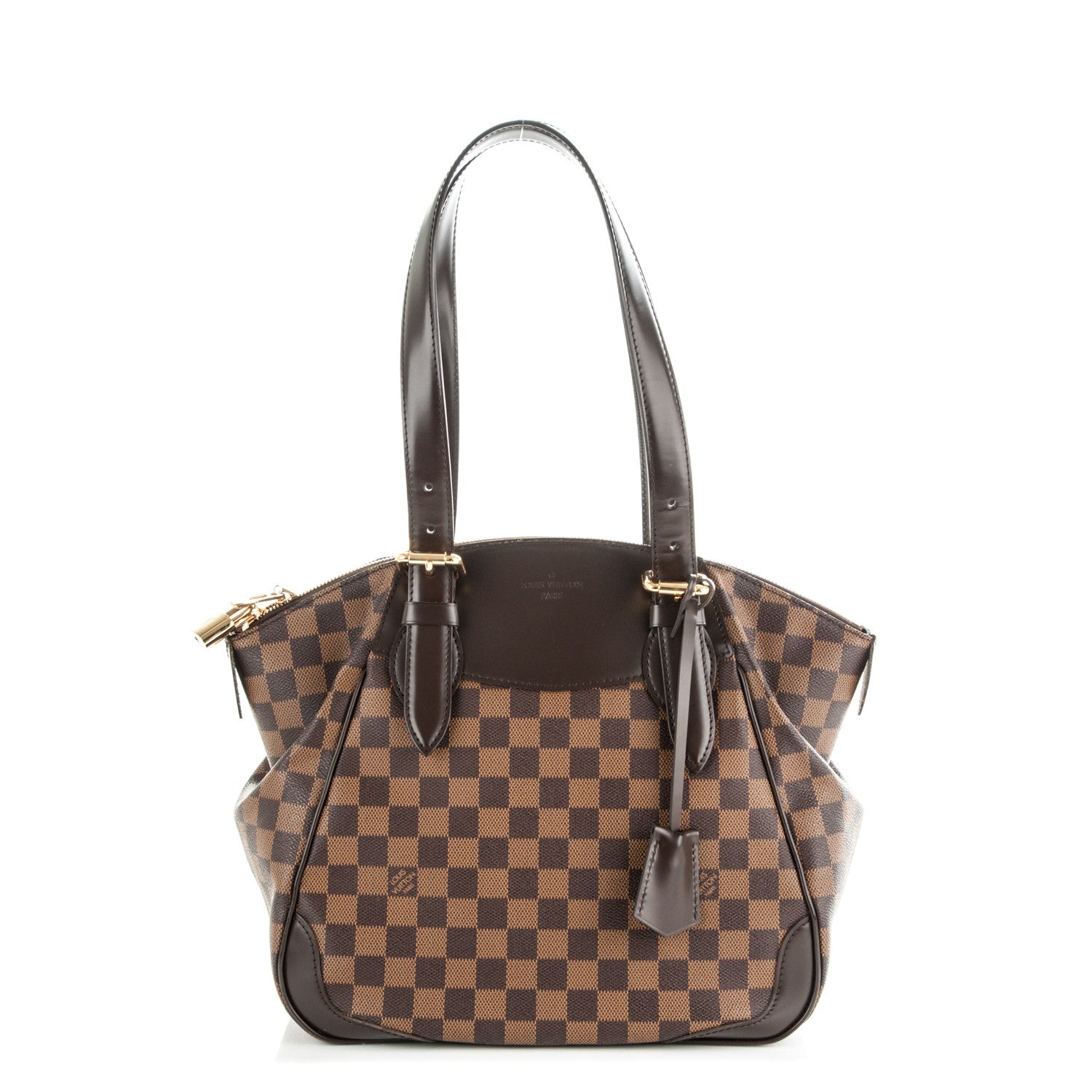 Celine Style GG Marmont 31 Damier Ebene detail 2