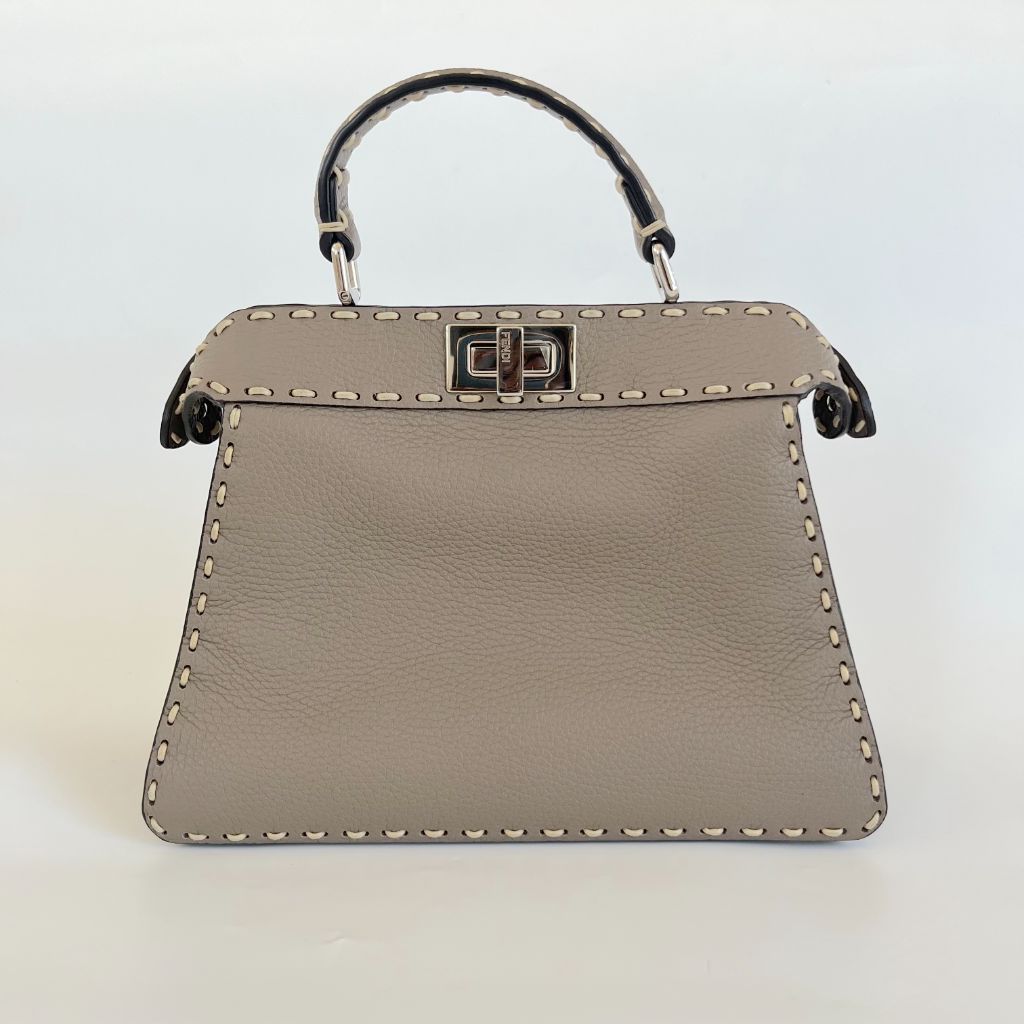 Celine Style Peekaboo Iseeu 38 Etoupe detail 2