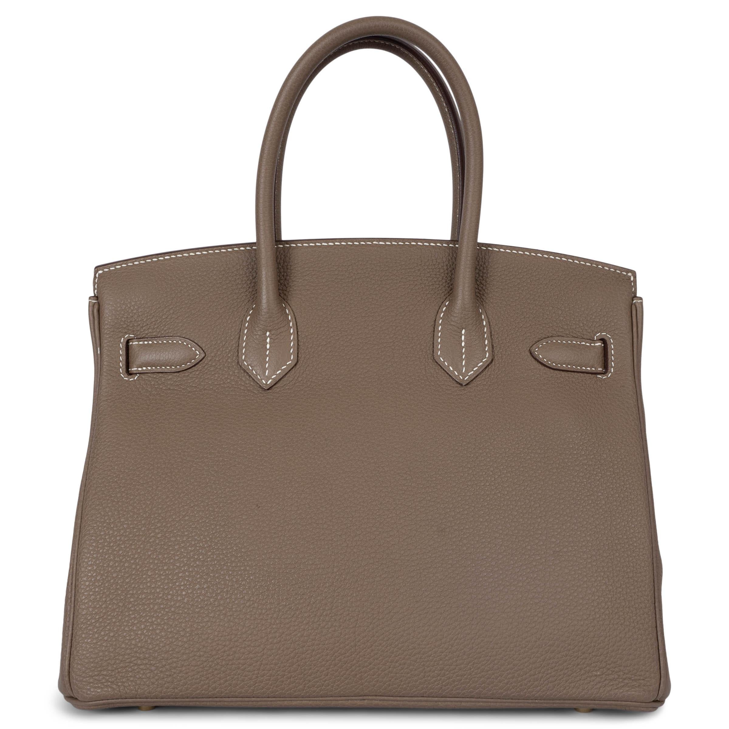 H Style Birkin-Style 30 Togo Etoupe detail 2