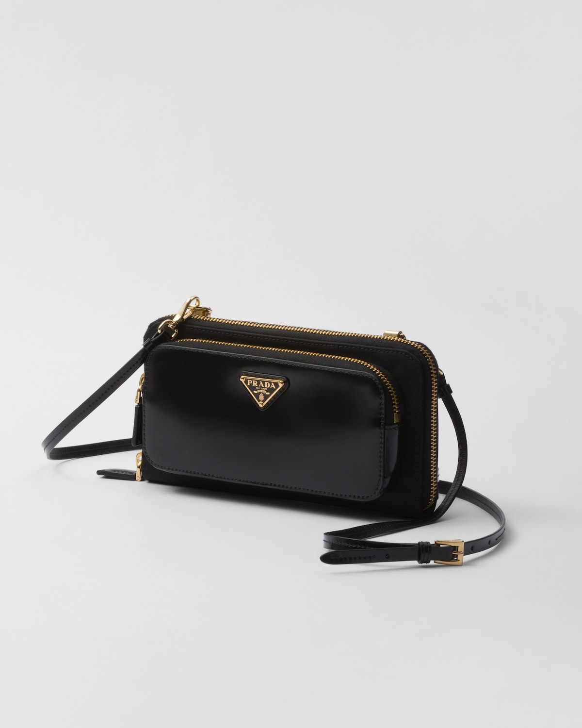 Prada Style Ava Strap 41 Caviar Black detail 3