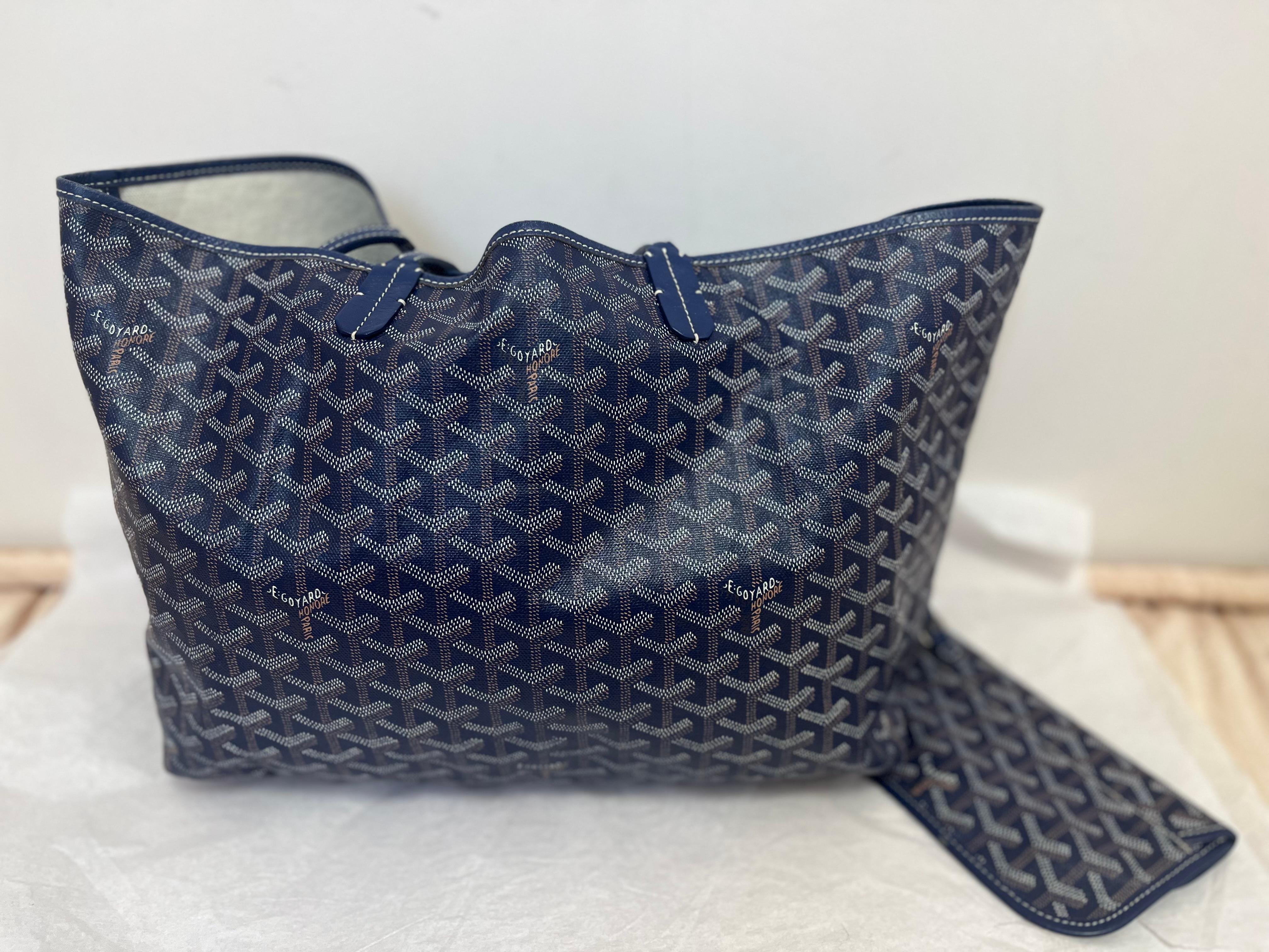 LV Style Saint Louis Tote 59 Bleu Nuit detail 4
