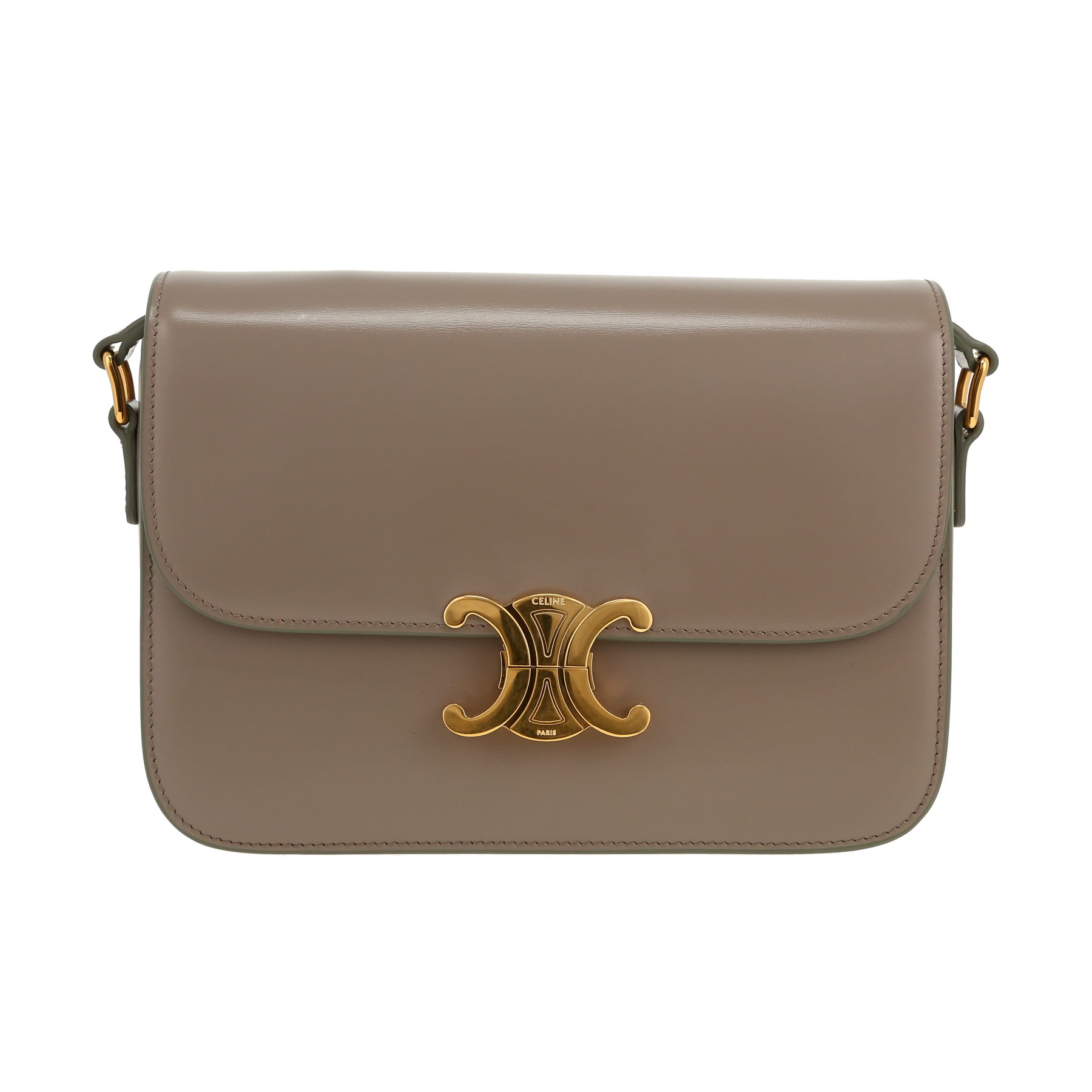 Celine Style Triomphe Teen 60 Etoupe detail 3