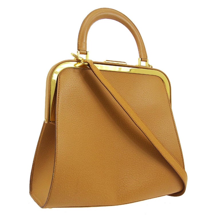 Dior Style Kelly-Style 28 63 Cognac detail 2