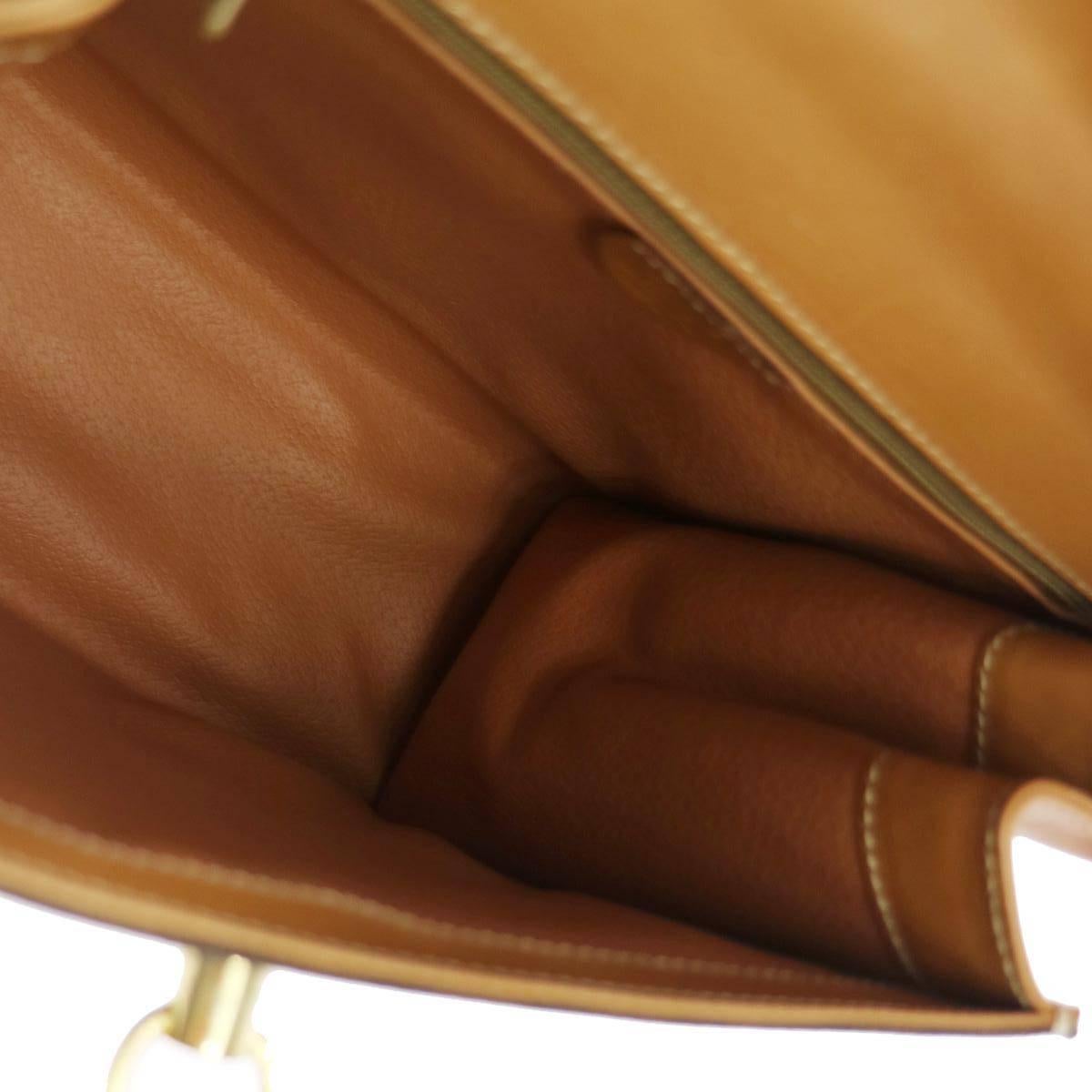 Dior Style Kelly-Style 28 63 Cognac detail 4