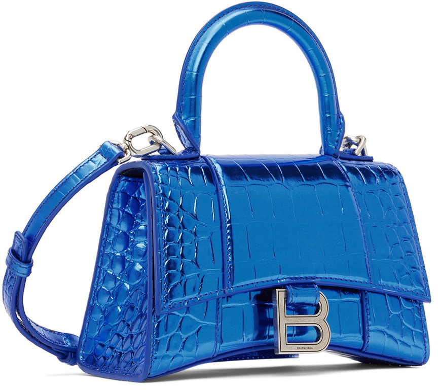 Balenciaga Style Hourglass XS 65 Bleu Nuit detail 2