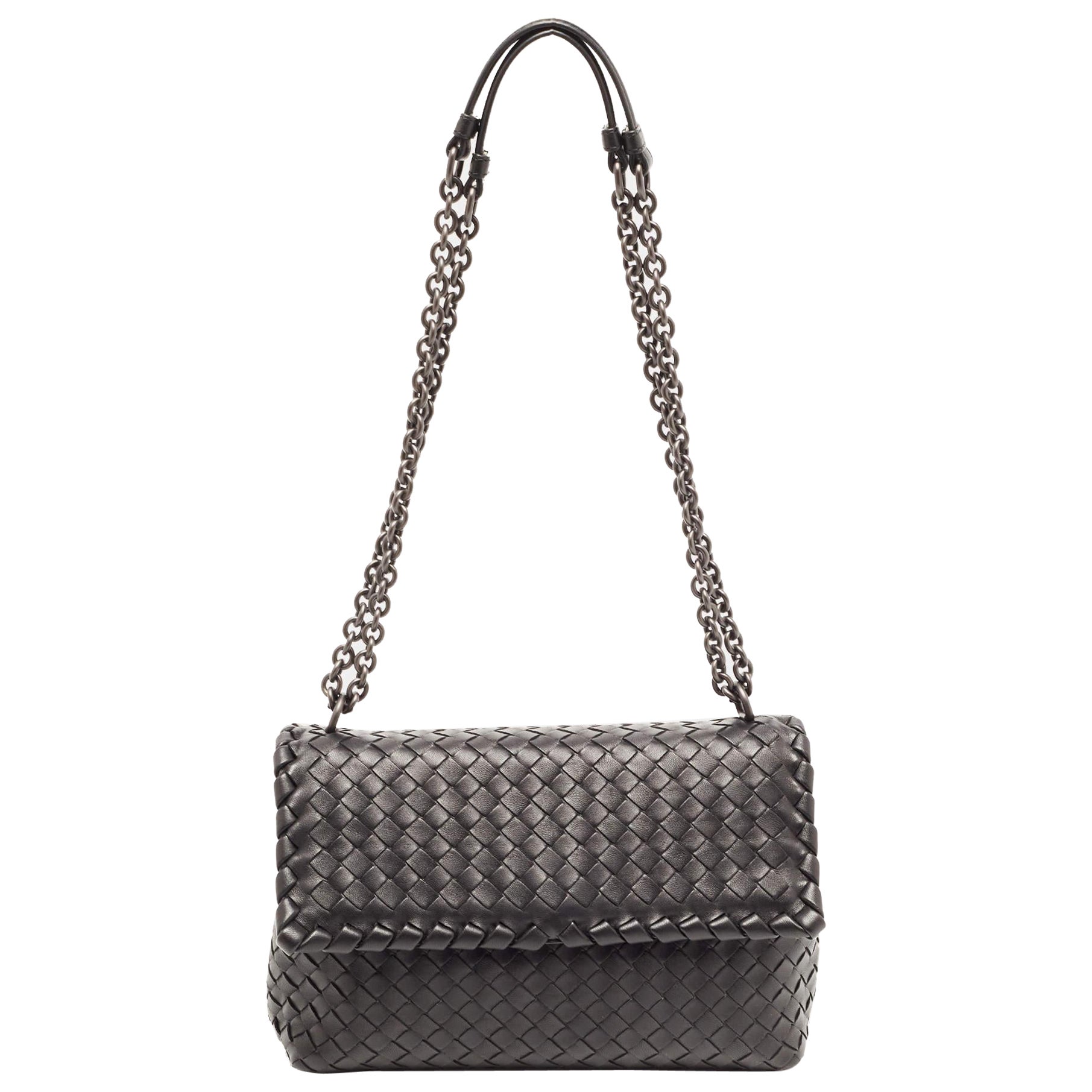 Bottega Style Classic Flap 68 Damier Ebene detail 4