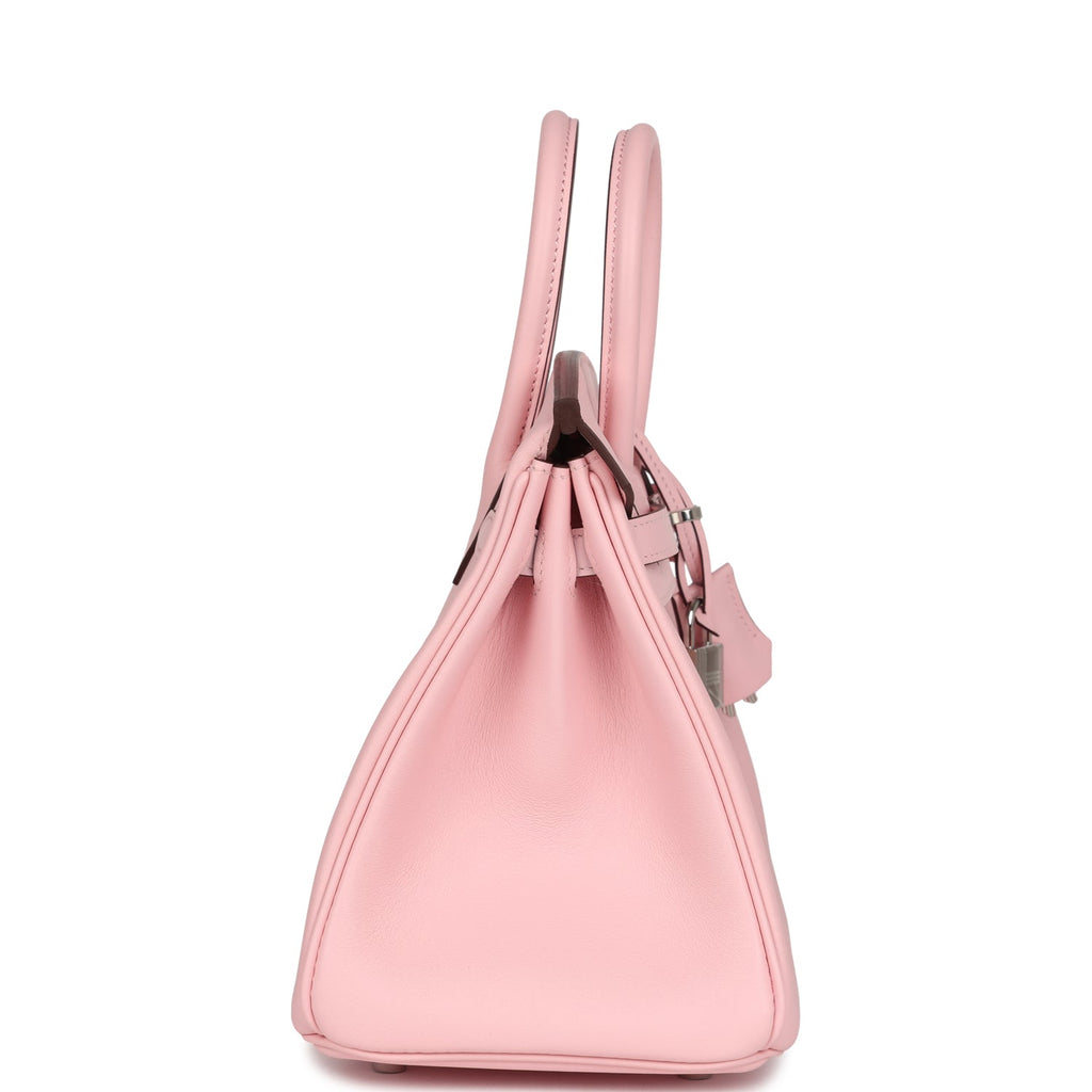 Celine Style Birkin-Style 25 79 Rose Ballerine detail 3