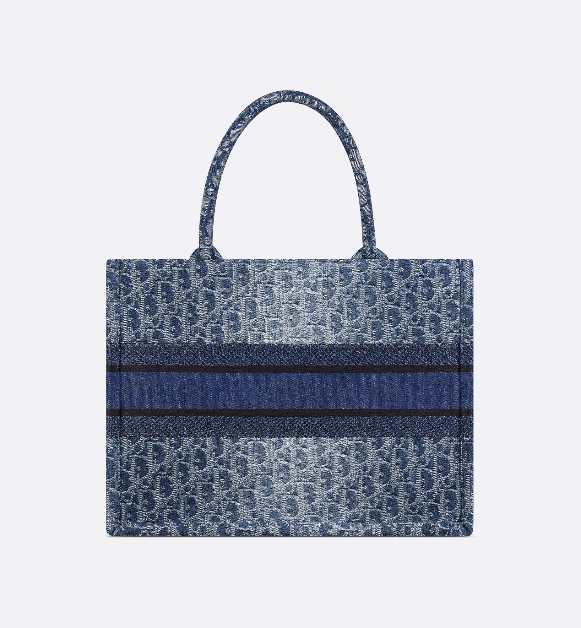 Dior Style Saint Louis Tote 82 Bleu Nuit detail 2