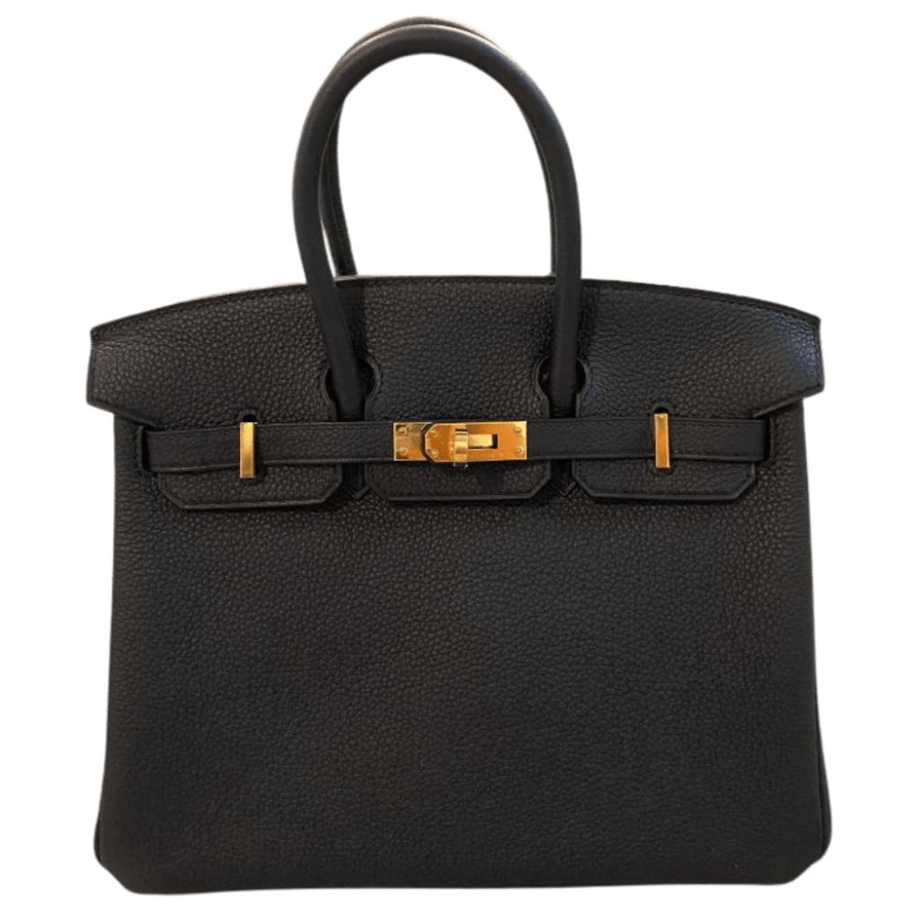 Bottega Style Birkin-Style 25 94 Caviar Black detail 4