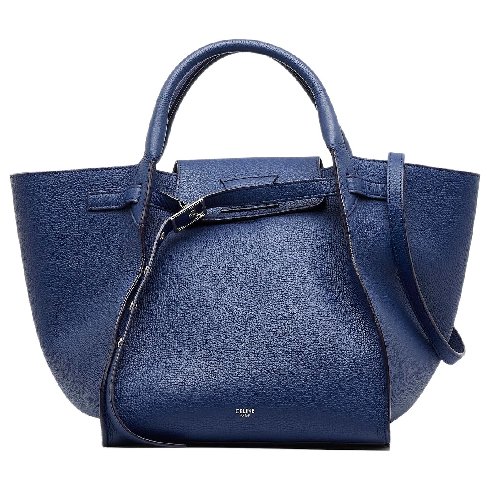 Celine Style Jodie Small 96 Bleu Nuit detail 2