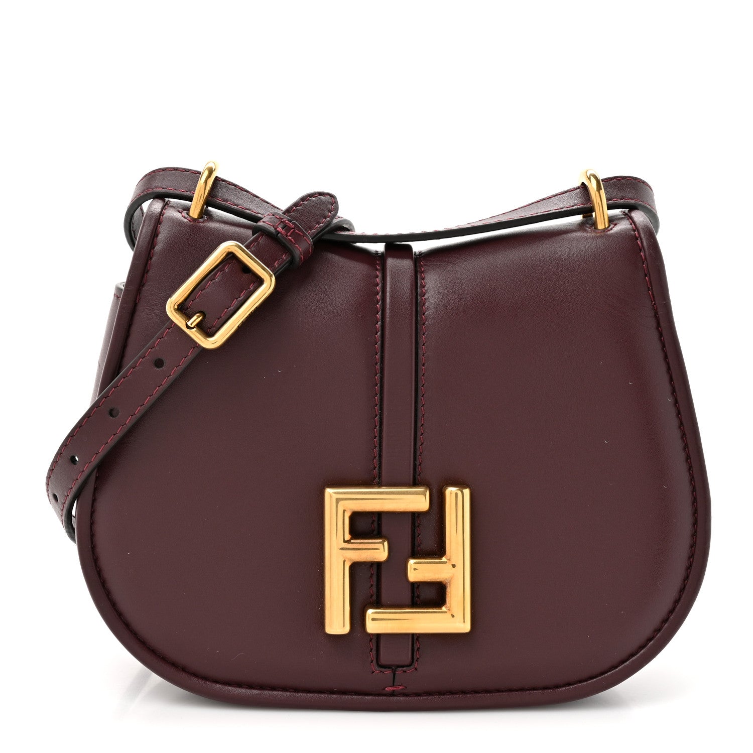 Fendi Style Jodie Small 100 Bordeaux detail 3