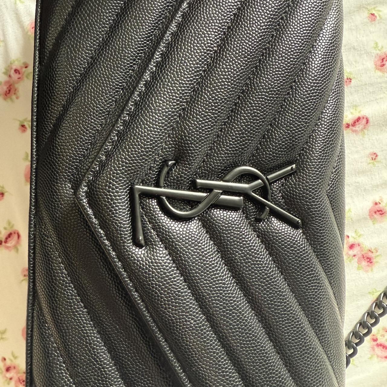 YSL Style Hammock Nano 109 Caviar Black detail 4