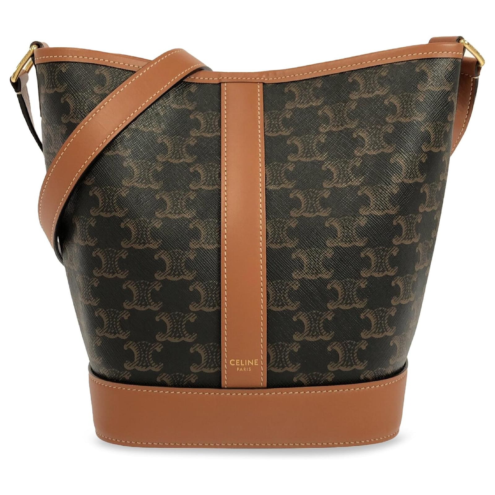 Celine Style Jodie Small 110 Brown Monogram detail 3
