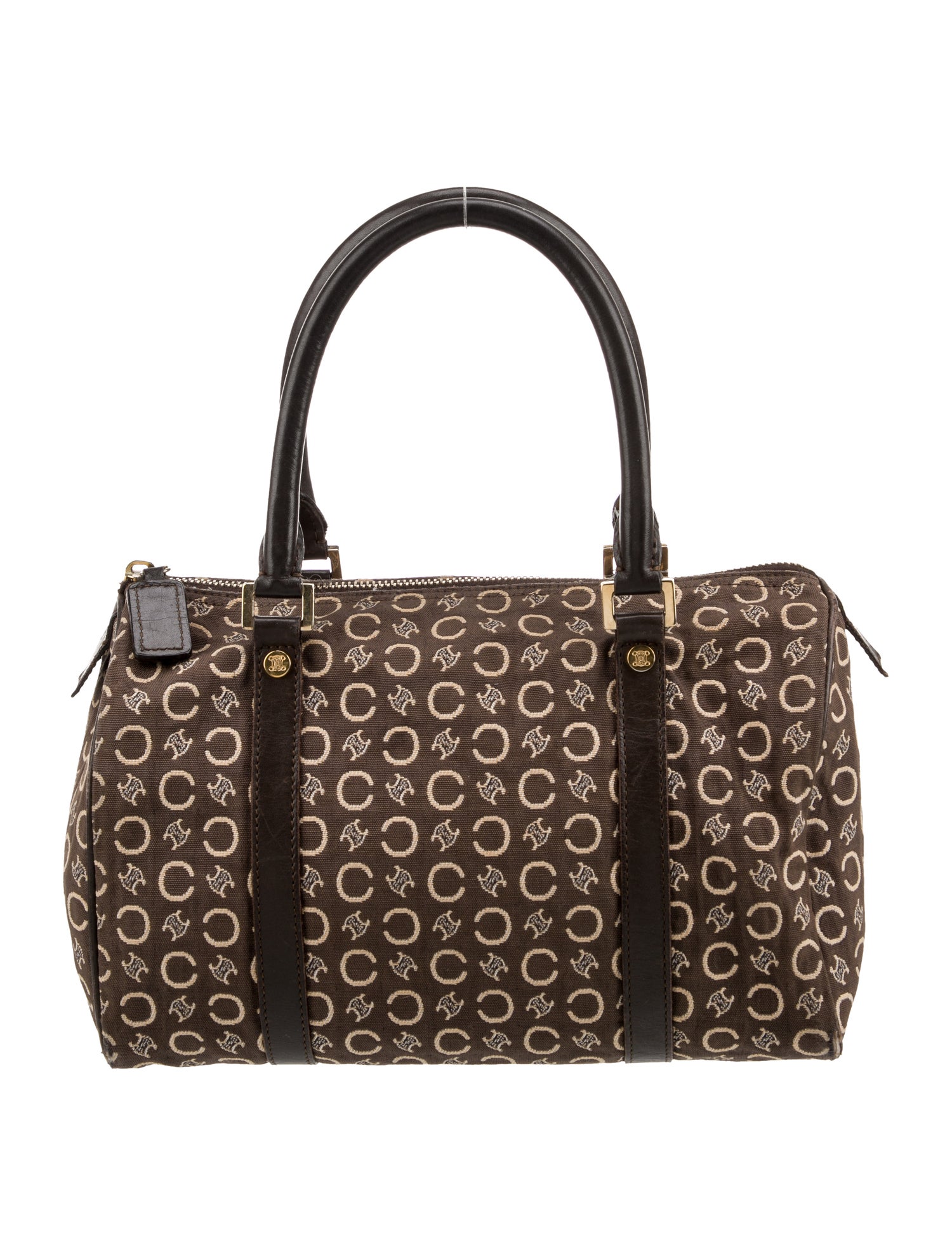 Celine Style Jodie Small 110 Brown Monogram detail 4