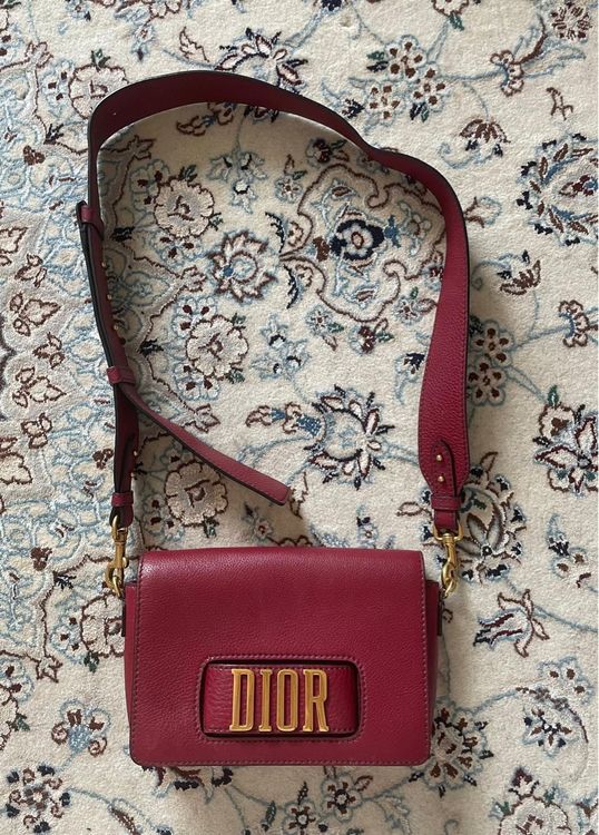 Dior Style Classic Flap 121 Bordeaux detail 2