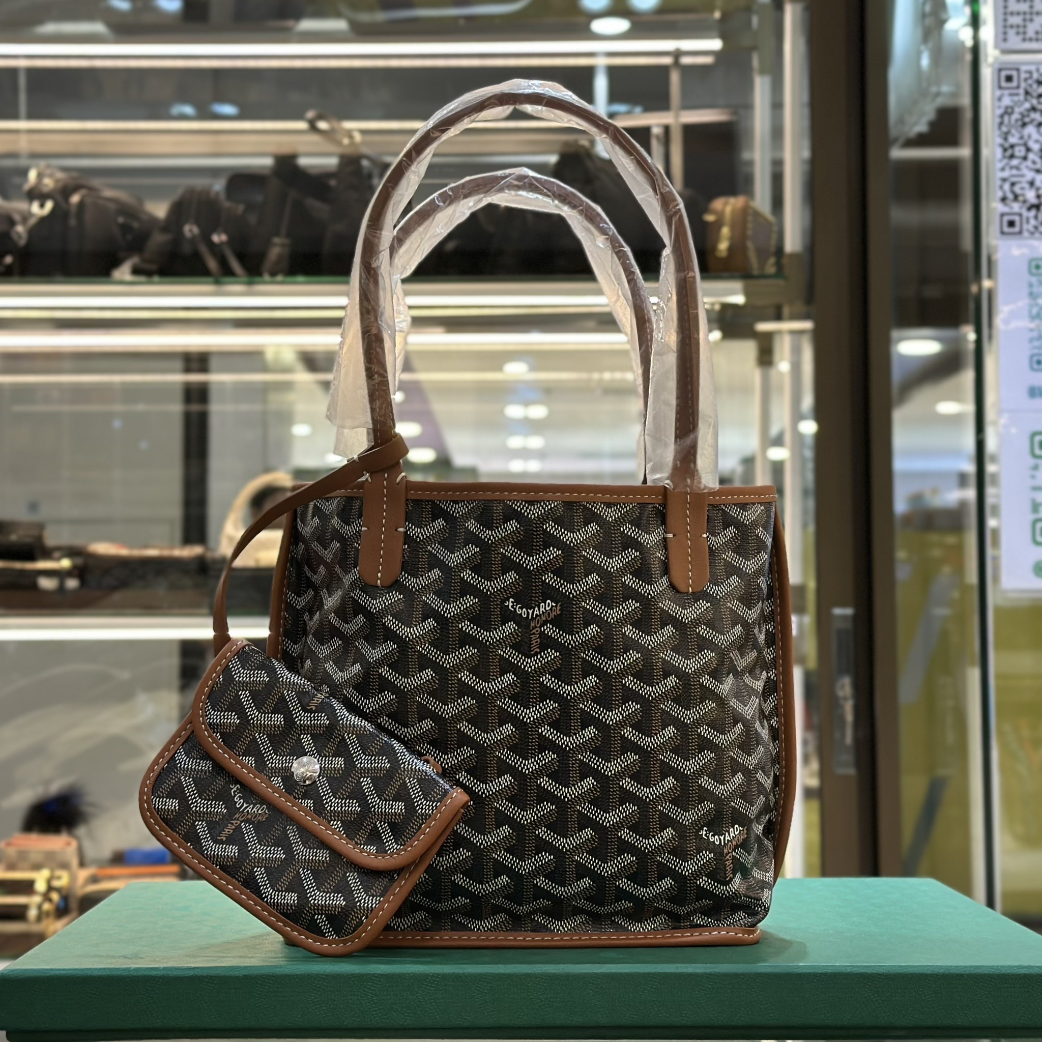 Goyard Style Anjou Mini 125 Fondant detail 3