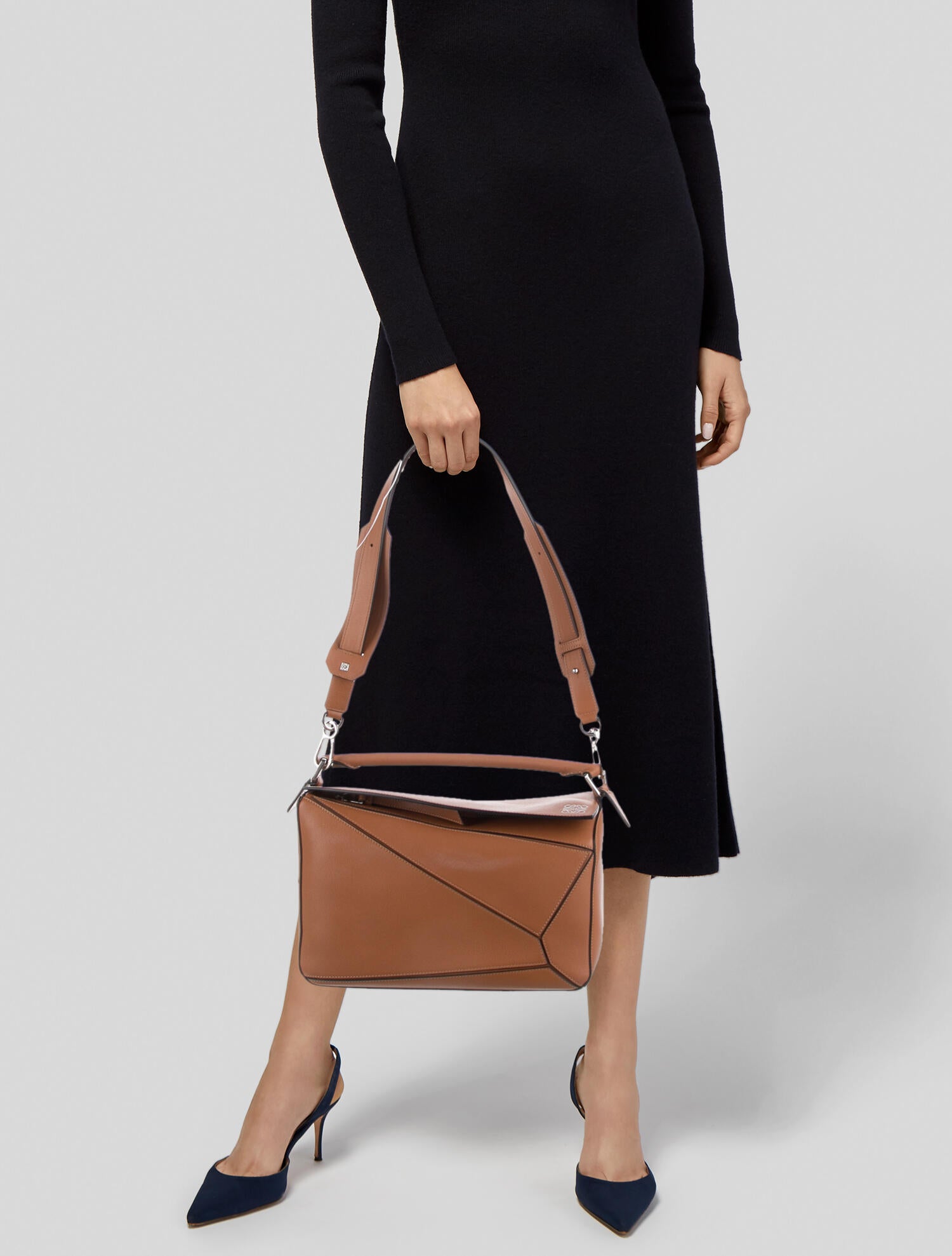 Loewe Style Kate Tassel 126 Damier Ebene detail 3