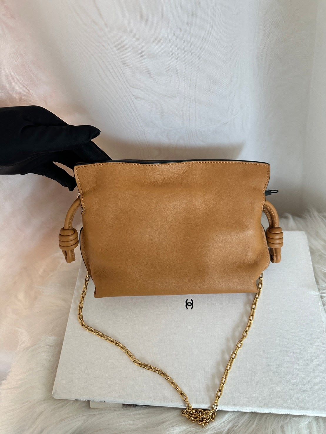Balenciaga Style Hammock Nano 128 Beige detail 3