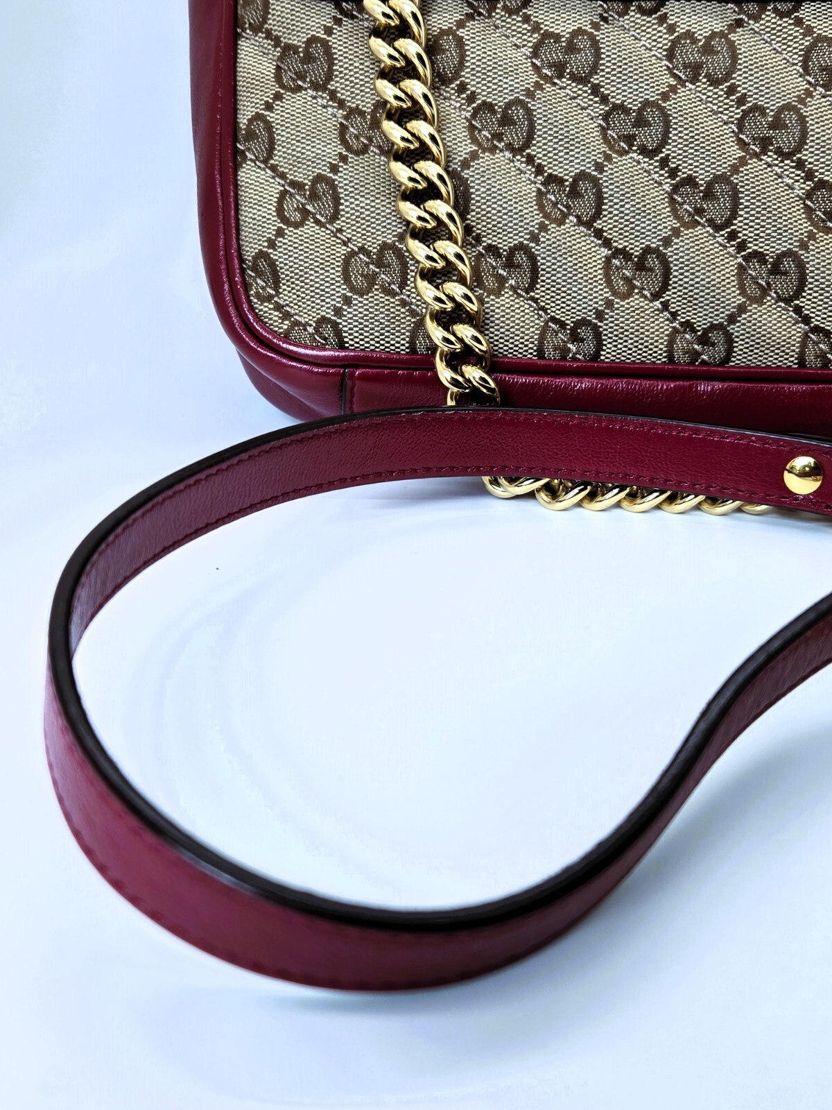 Loewe Style GG Marmont 134 Brown Monogram detail 2