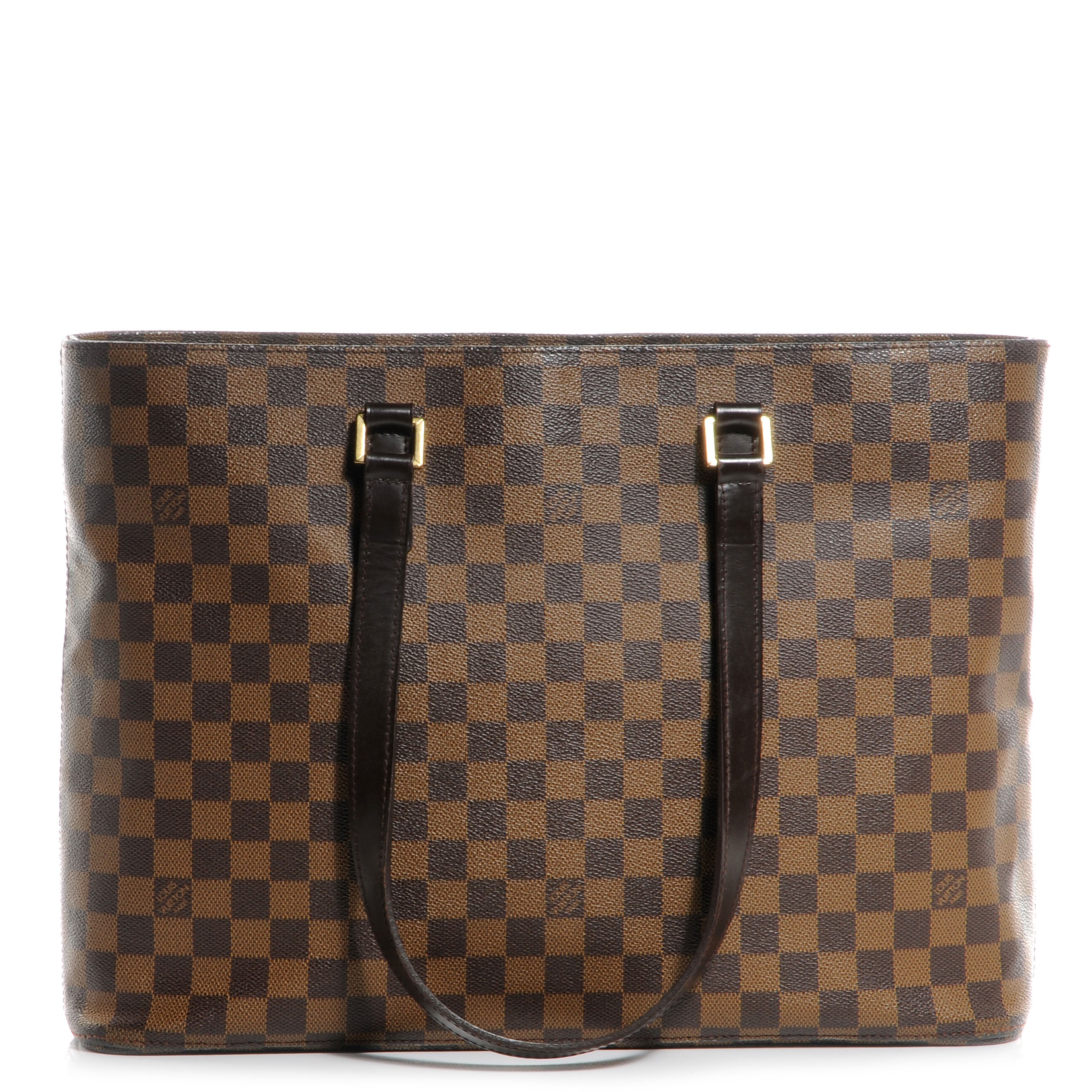 Goyard Style Luco Tote 136 Damier Ebene detail 3
