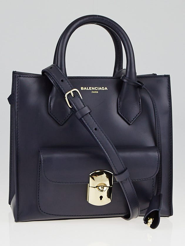 Balenciaga Style Boy Bag 139 Bleu Nuit detail 2
