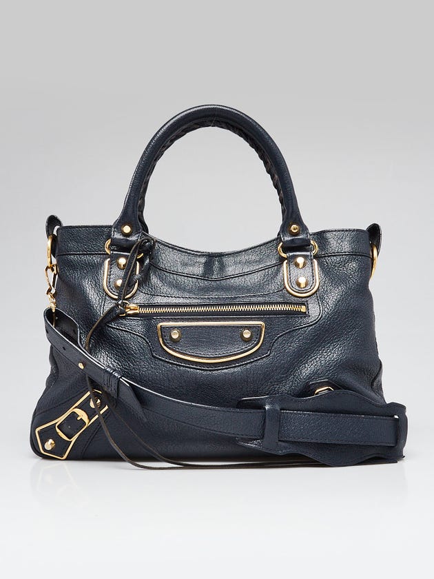 Balenciaga Style Boy Bag 139 Bleu Nuit detail 3