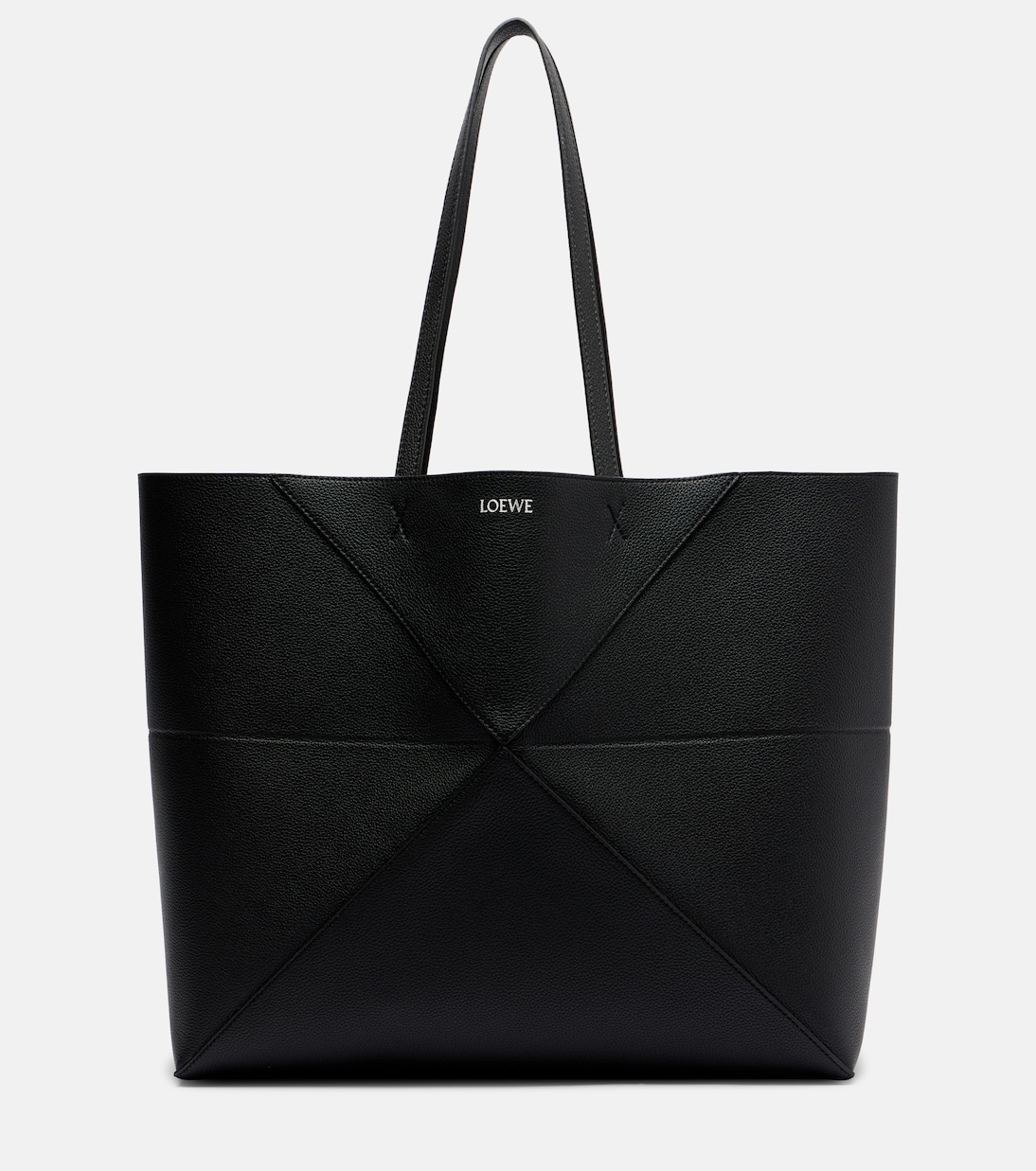 Loewe Style Cabas 16 149 Nero detail 4