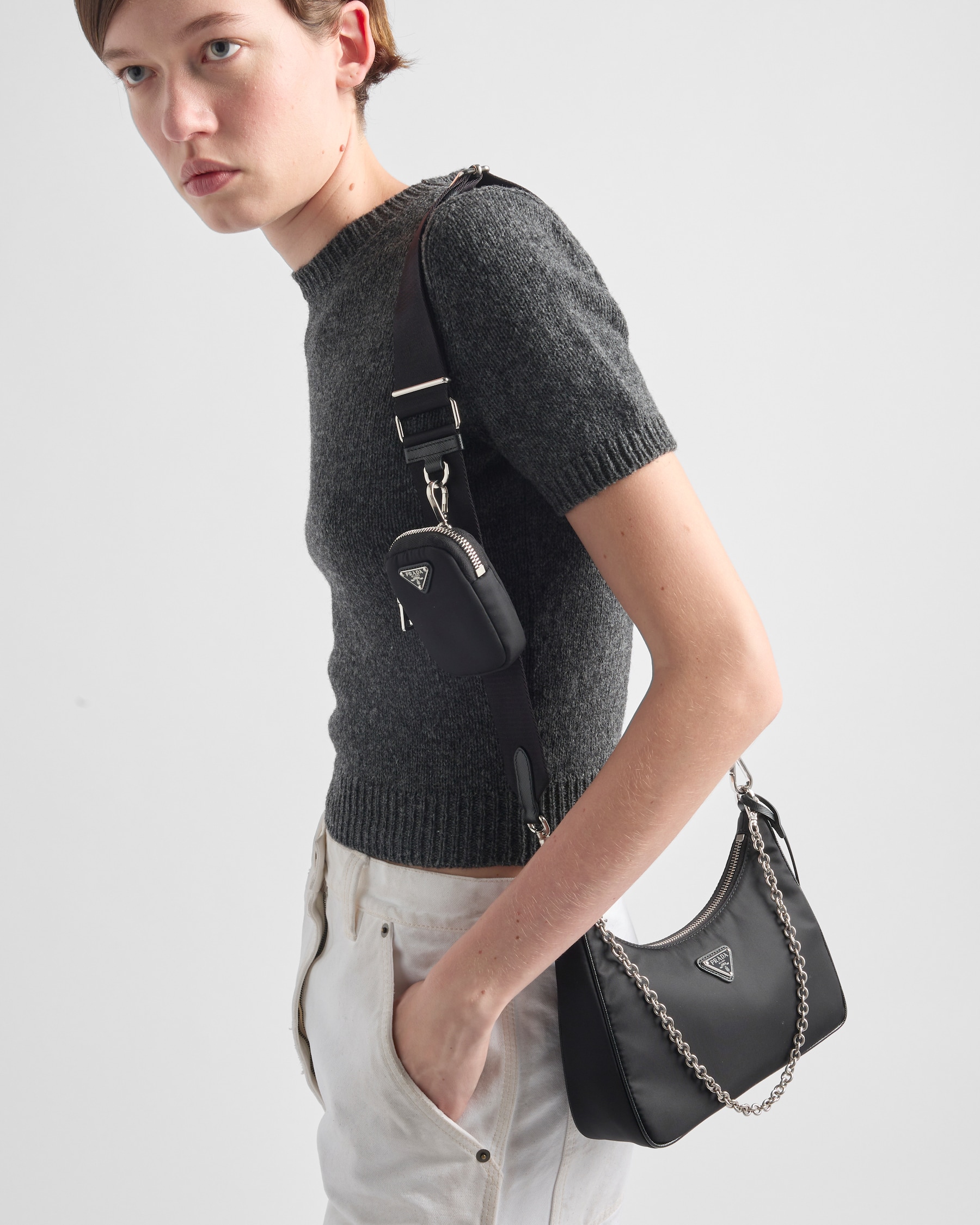 Prada Style Re-Edition 2005 Nylon Black detail 4