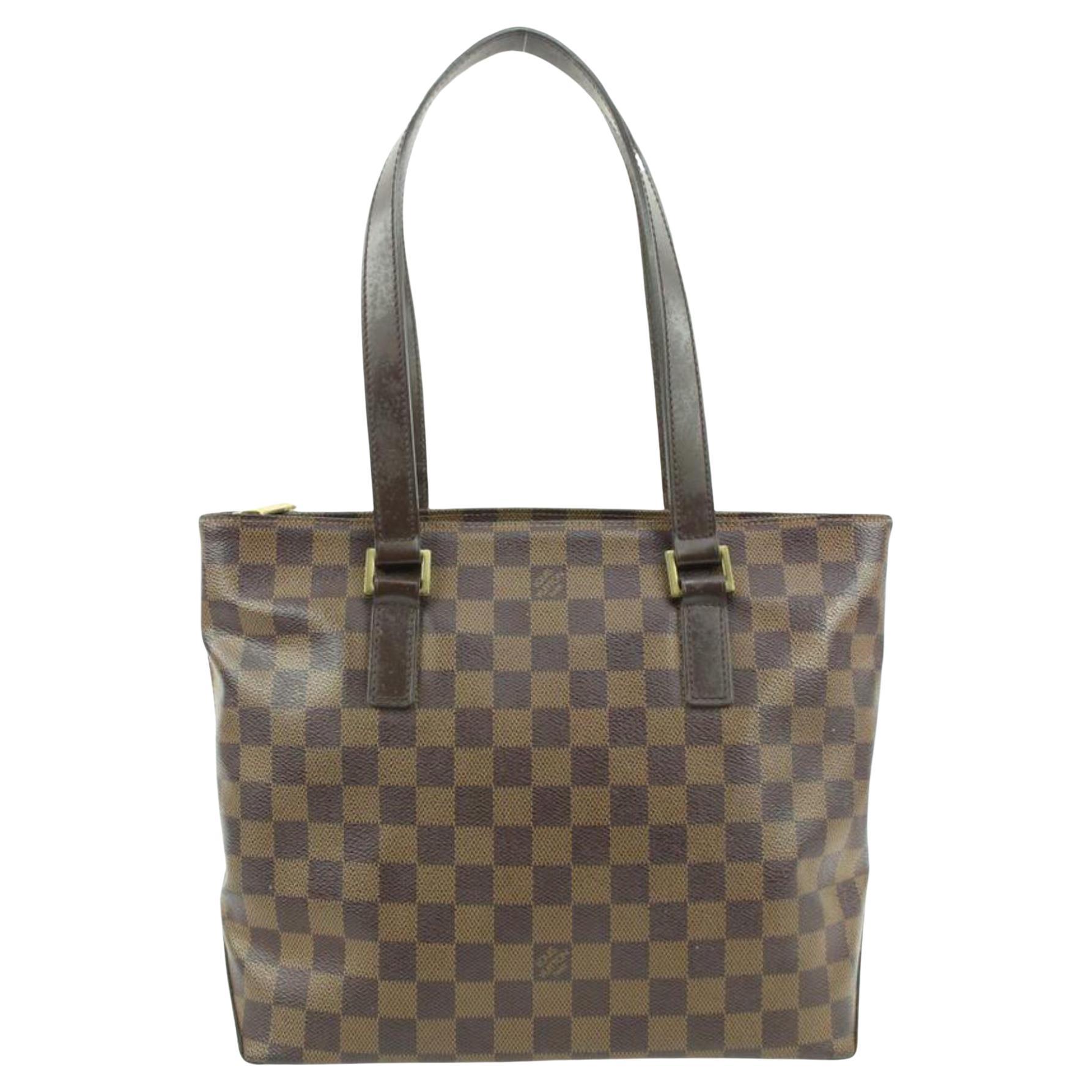 YSL Style Book Tote 152 Damier Ebene detail 3