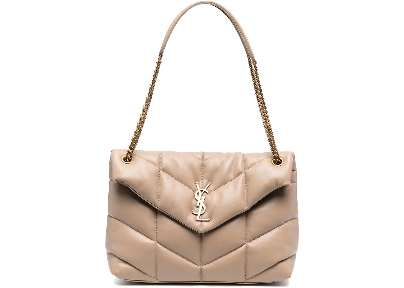 Celine Style Loulou Puffer 164 Beige detail 3