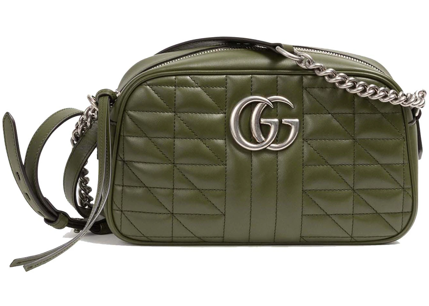 Goyard Style GG Marmont 166 Olive detail 2