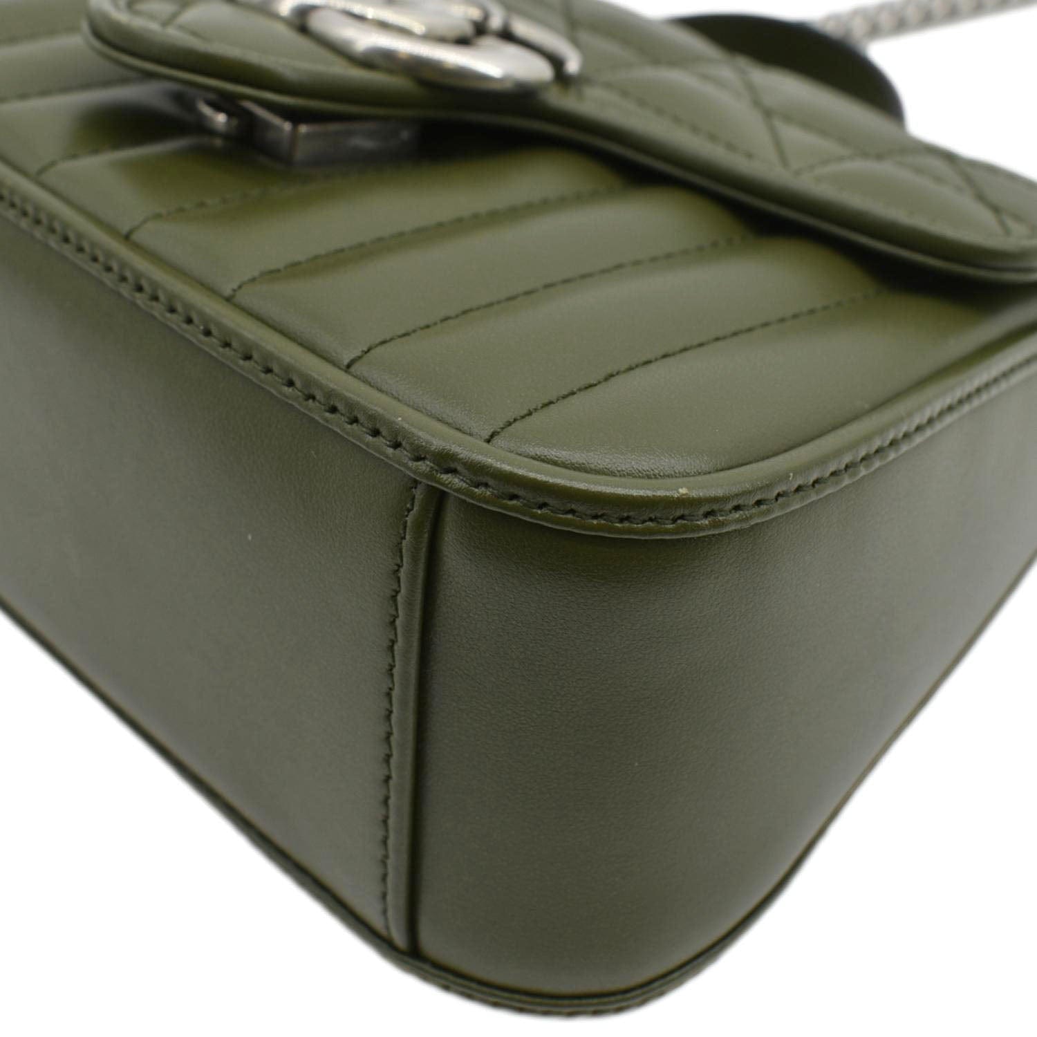 Goyard Style GG Marmont 166 Olive detail 3