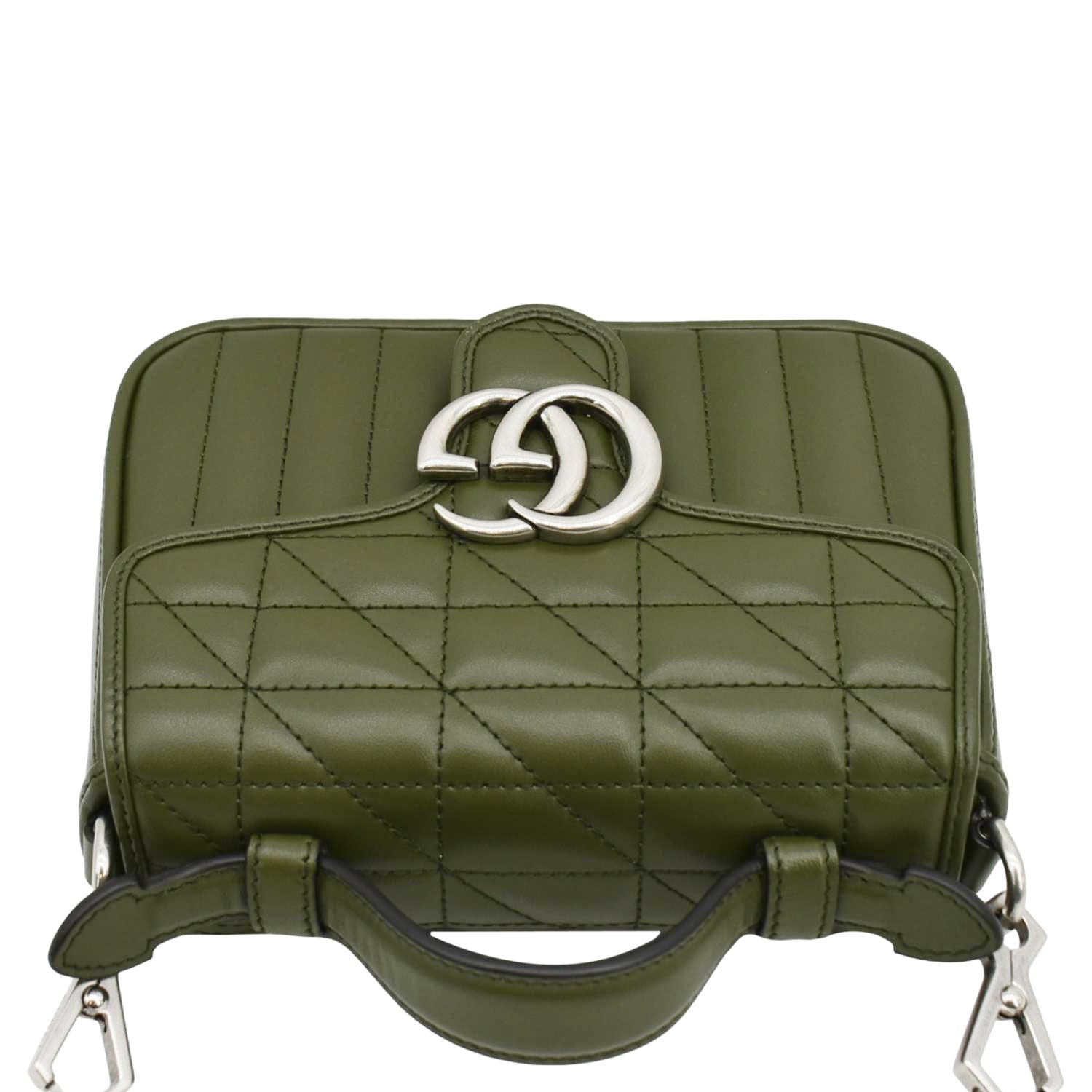 Goyard Style GG Marmont 166 Olive detail 4