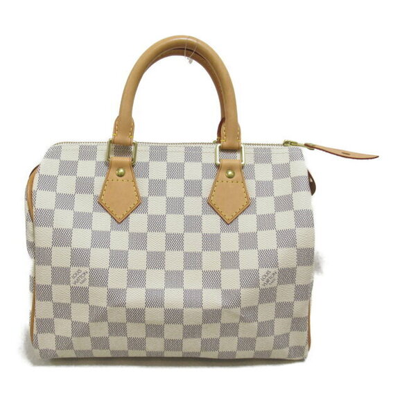 LV Style Damier Speedy 172 Ivory detail 3