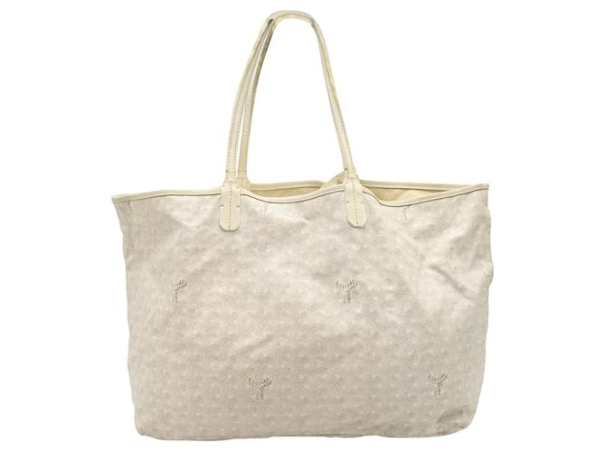 Goyard Style Book Tote 182 Ivory detail 3