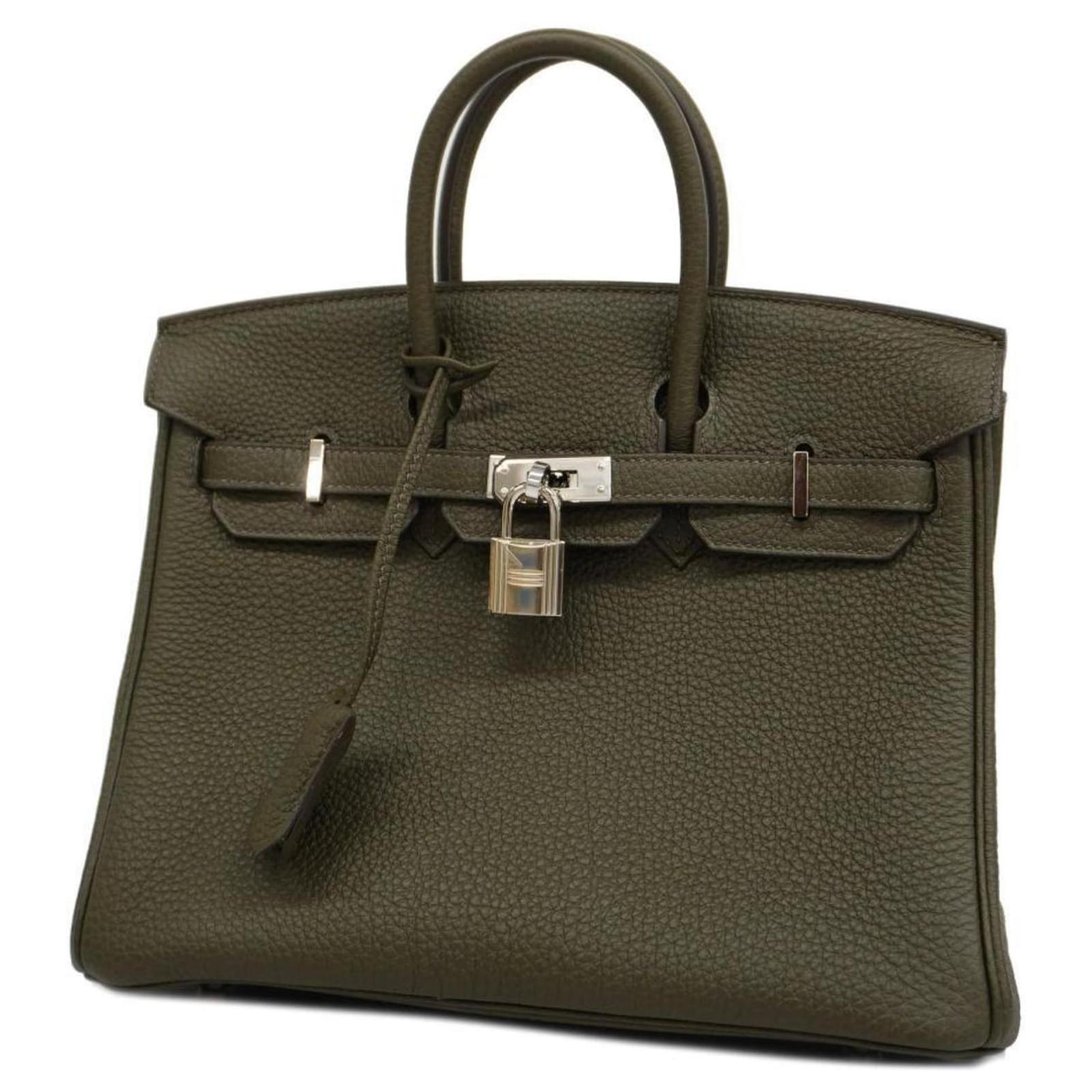 C Style Birkin-Style 25 187 Olive detail 2