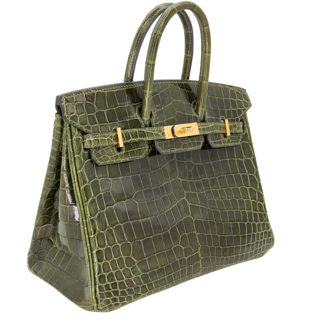 C Style Birkin-Style 25 187 Olive detail 3