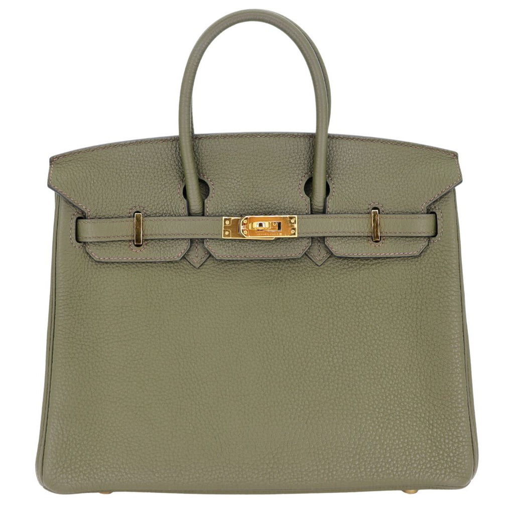 C Style Birkin-Style 25 187 Olive detail 4