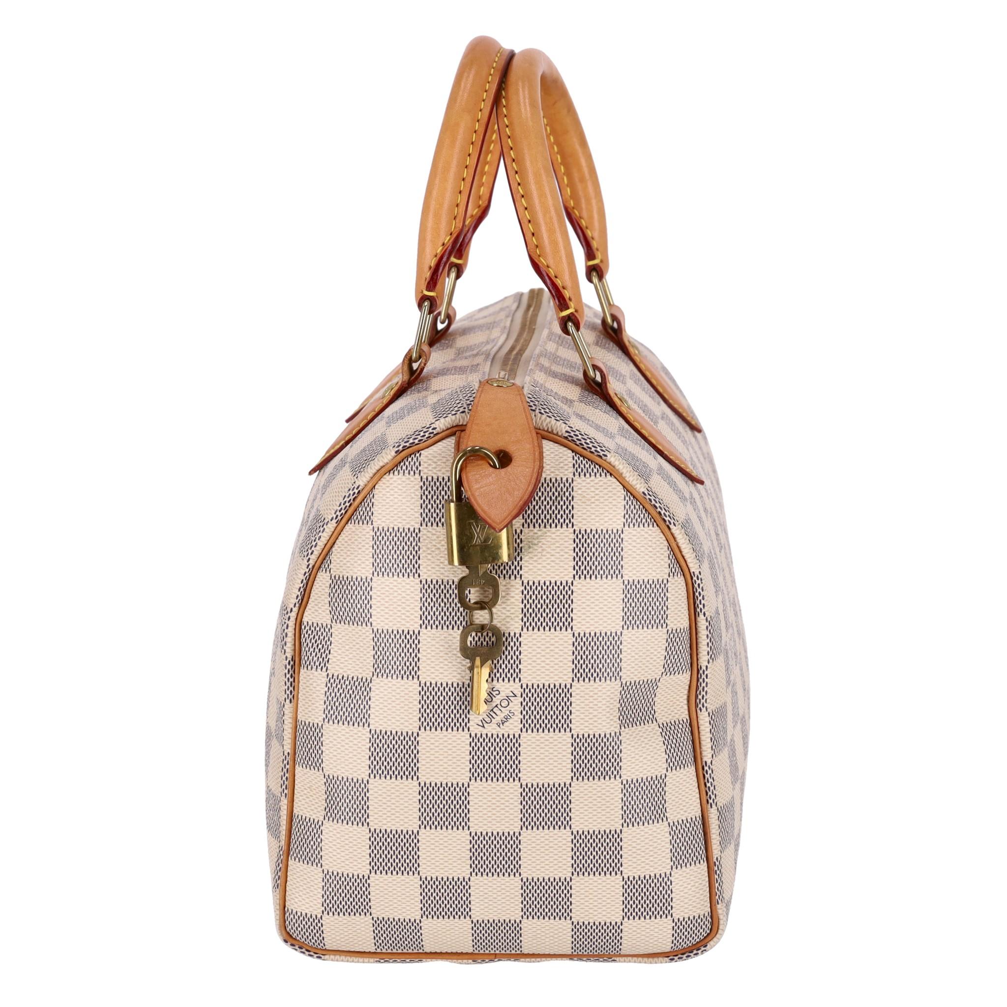 Gucci Style Damier Speedy 195 Beige detail 4