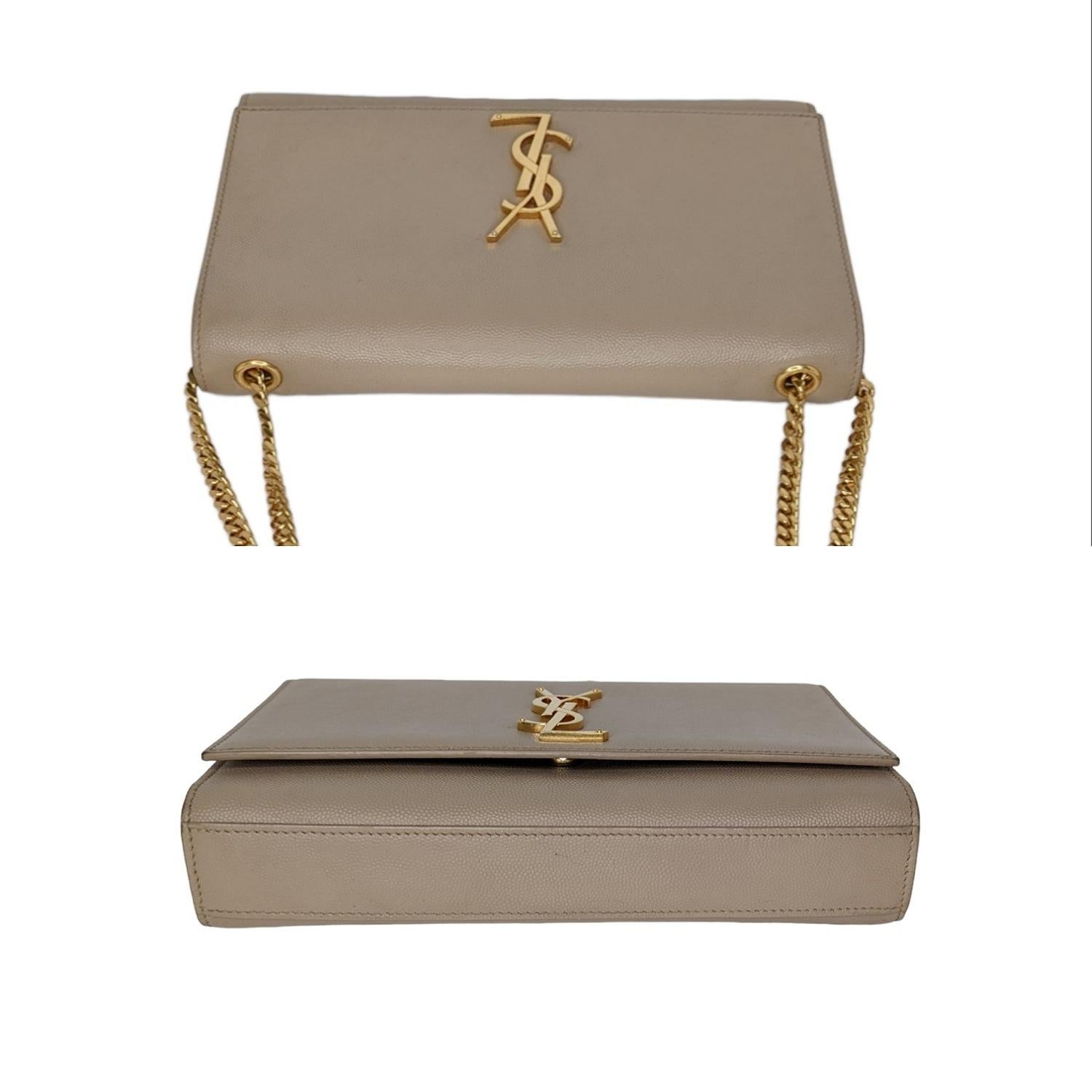 YSL Style Boy Bag 196 Beige detail 2