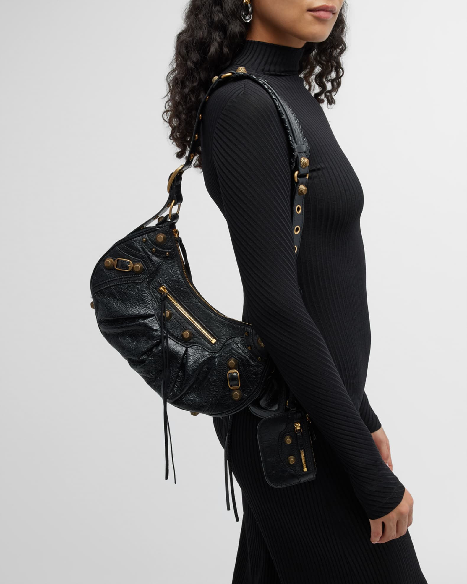 Balenc Style Le Cagole Small Vintage Black detail 2