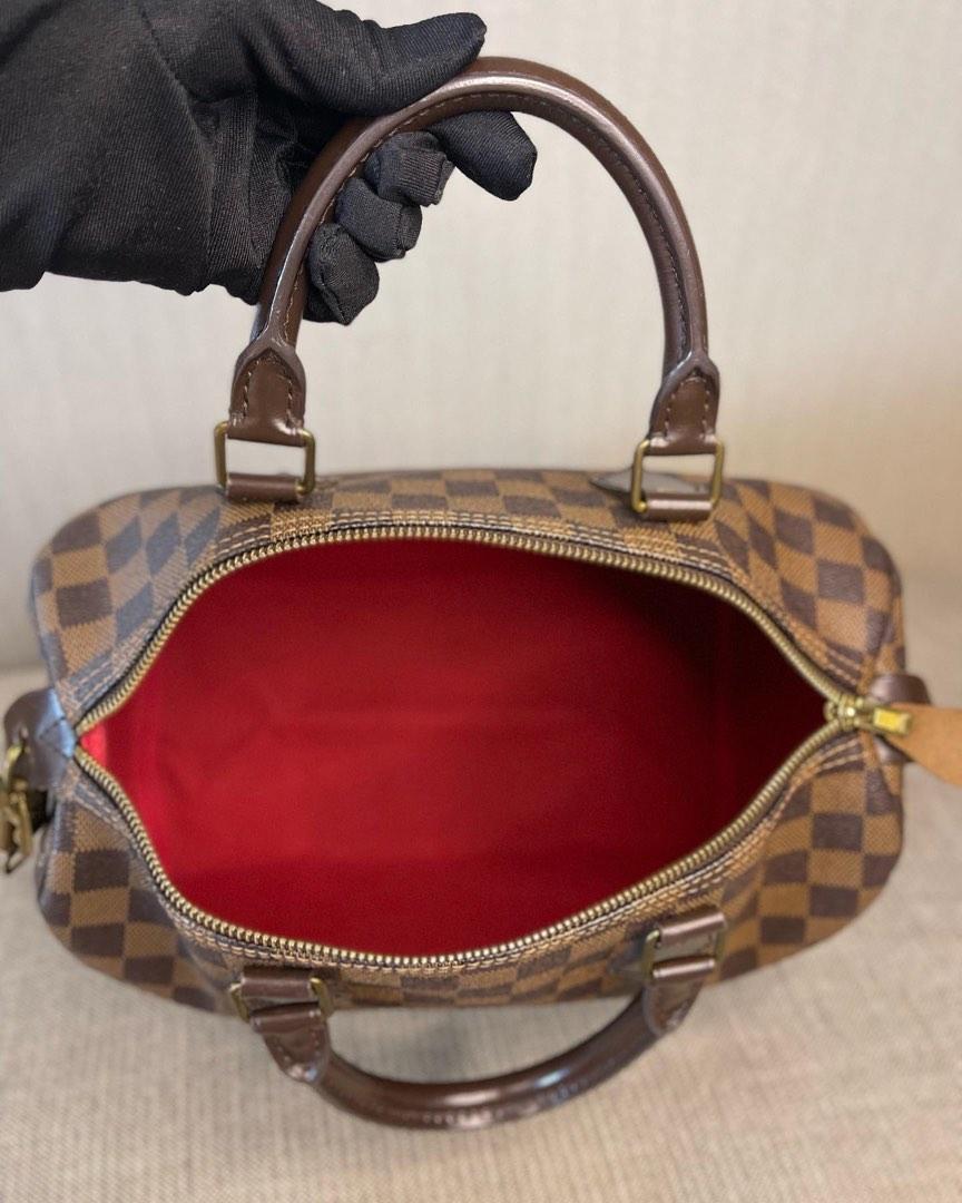 LV Style Damier Speedy 206 Olive detail 2