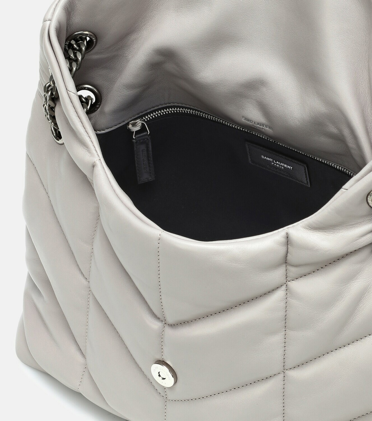 Loewe Style Loulou Puffer 225 Etoupe detail 4