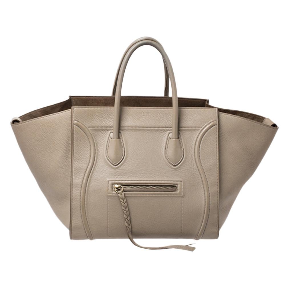 Celine Style Book Tote 234 Beige detail 3