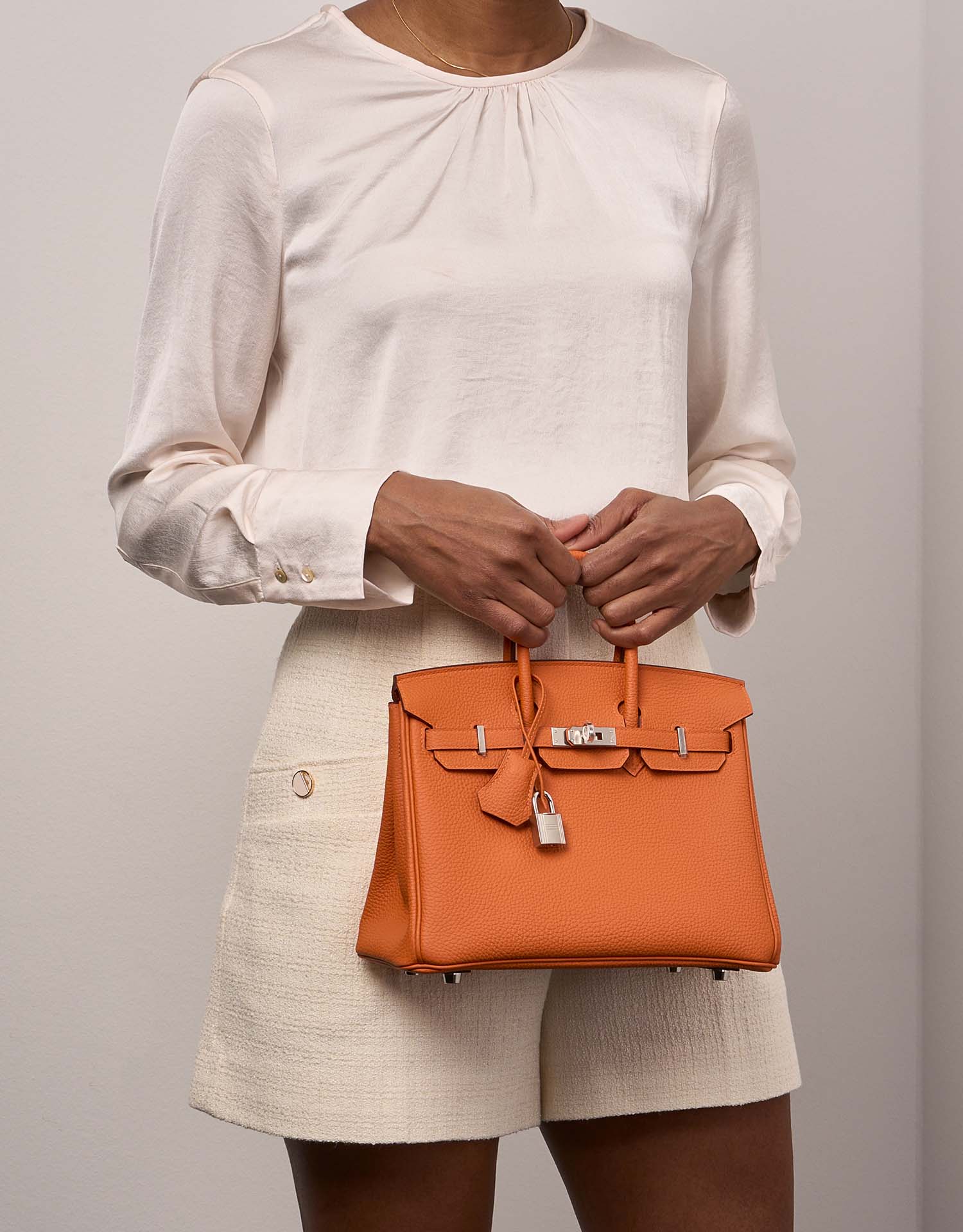 H Style Birkin-Style 25 235 Fondant detail 3