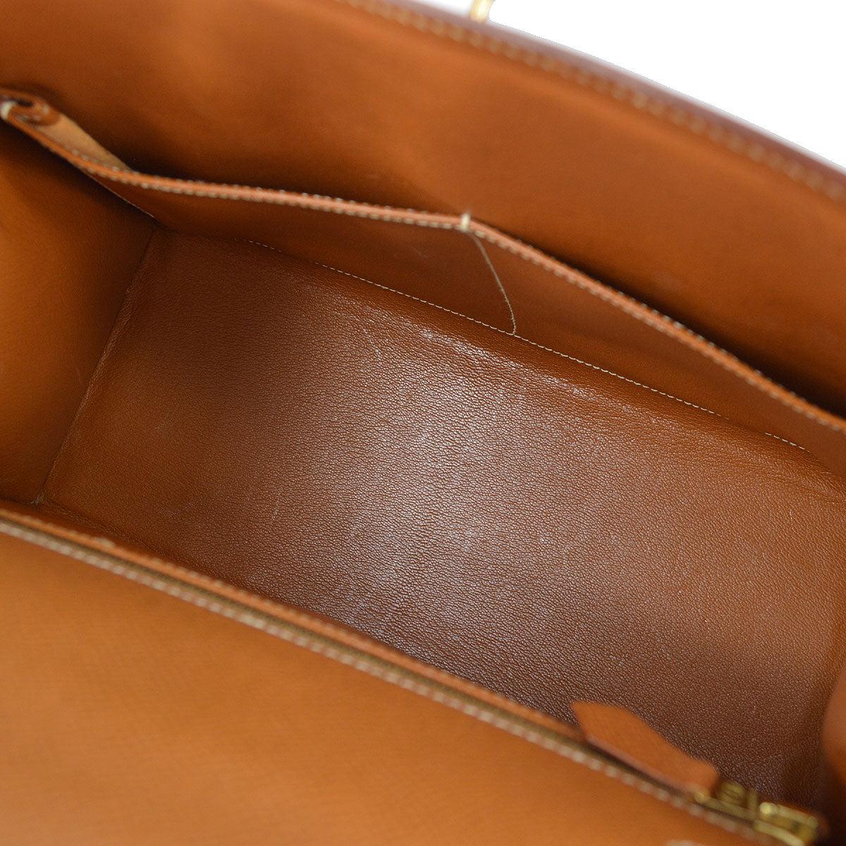 YSL Style Kelly-Style 28 238 Cognac detail 2