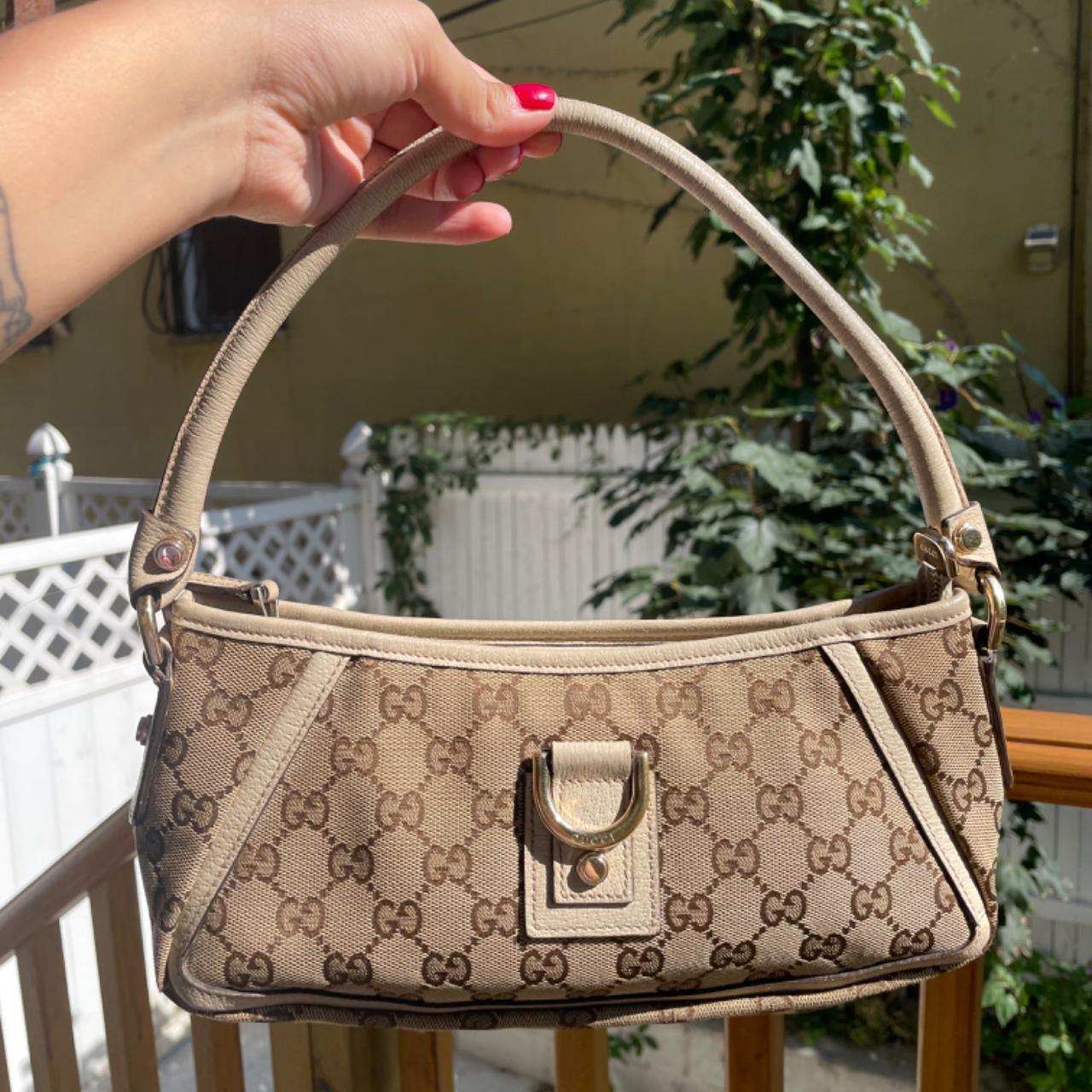 Gucci Style Baguette Reissue 240 Etoupe detail 3
