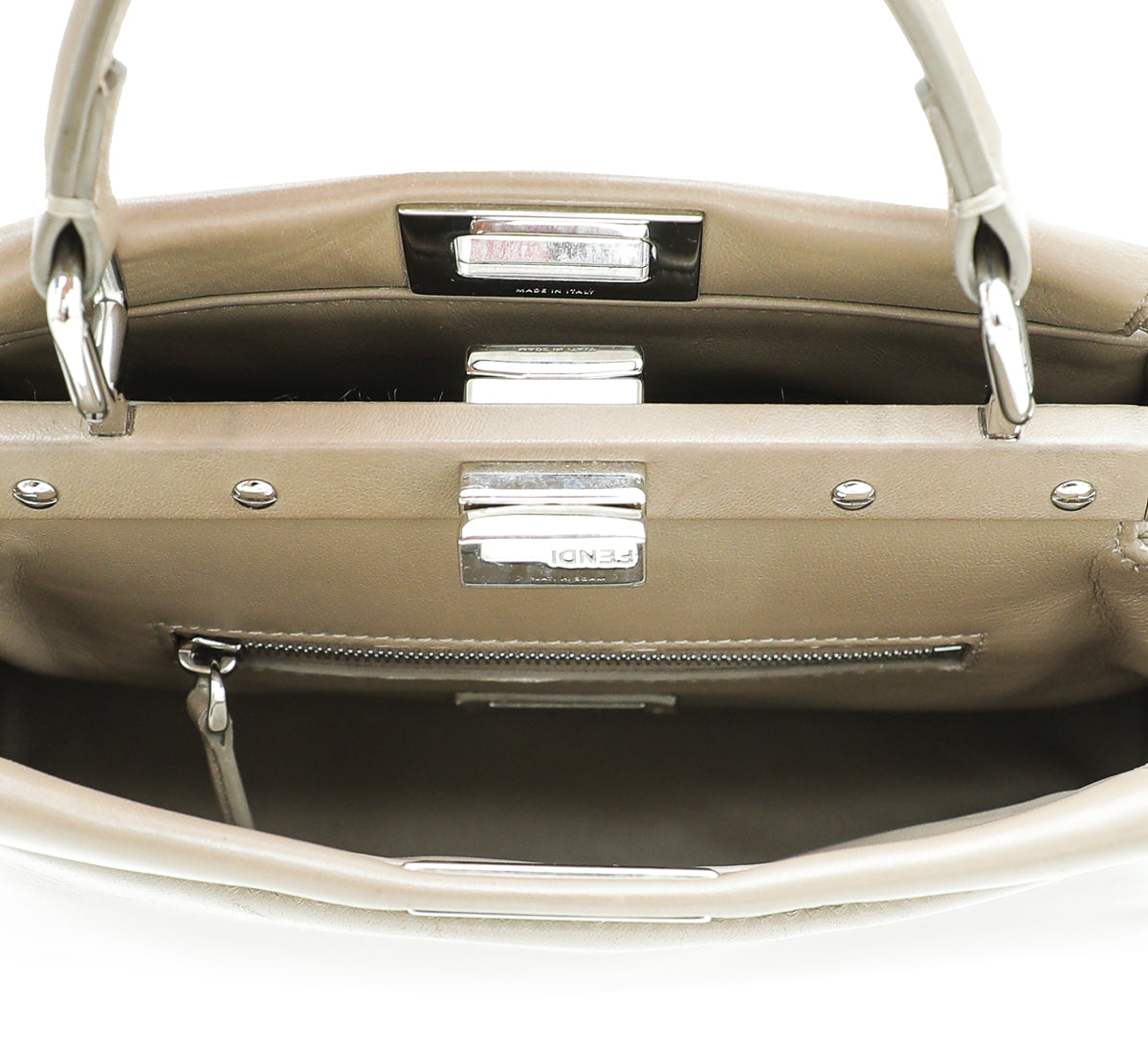Fendi Style Neo Classic 242 Etoupe detail 2