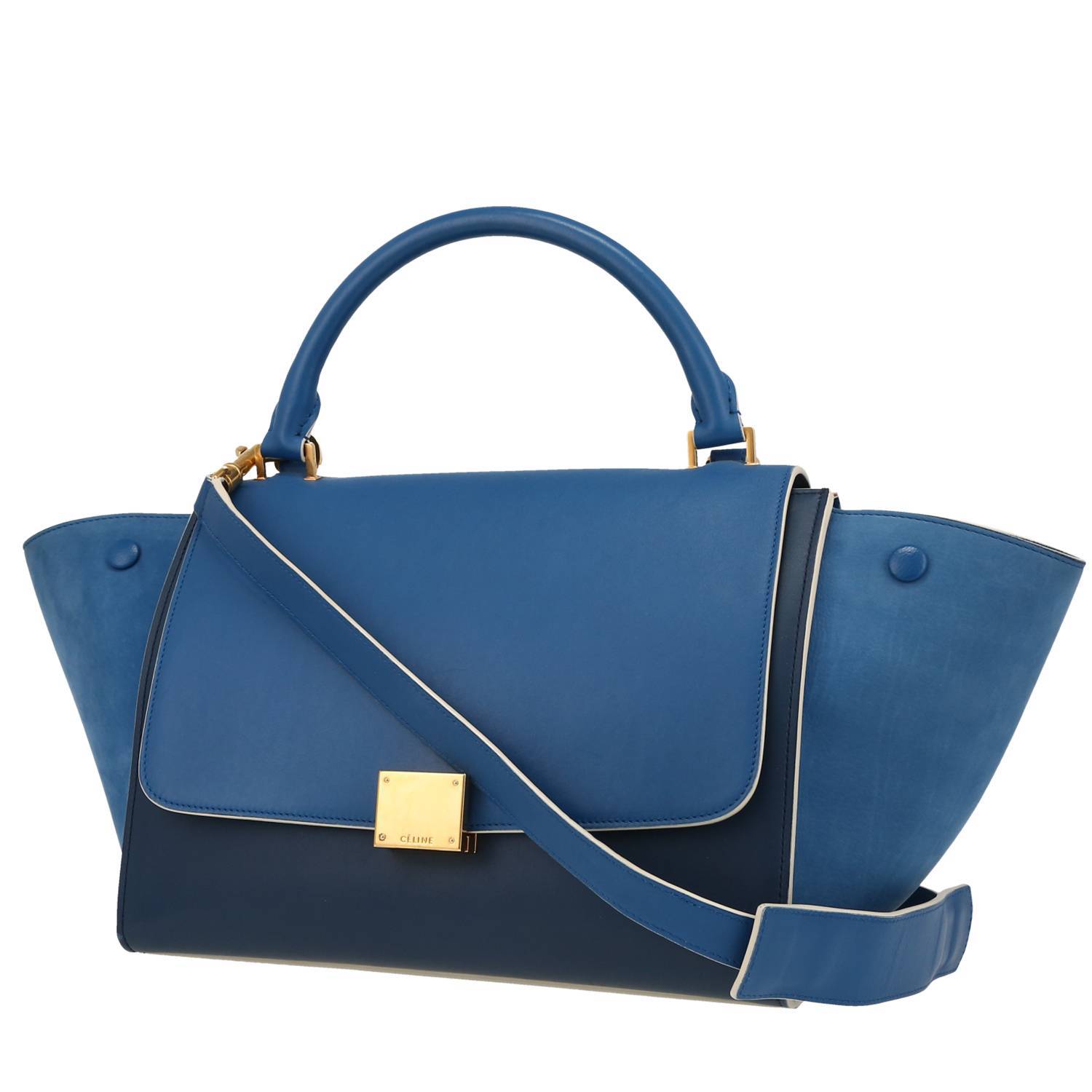 Celine Style Jodie Small 244 Bleu Nuit detail 3