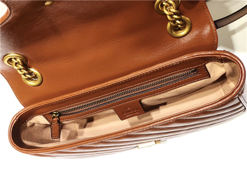 Fendi Style GG Marmont 245 Cognac detail 3